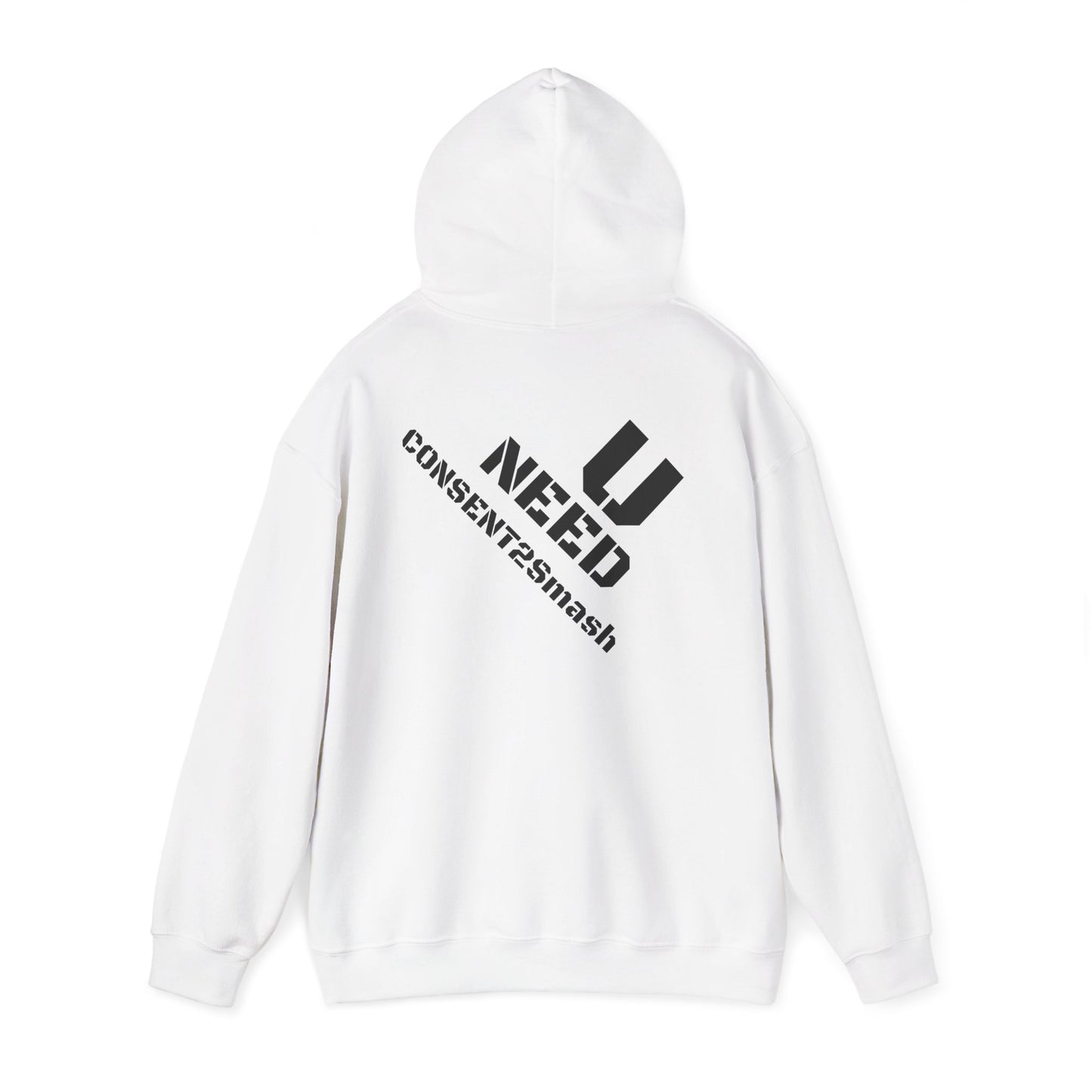 Consent to Smash Hoodie | Unisex Heavy Blend Sweater, Casual Wear, Gift for Gamers, Streetwear Hoodie, Unique Trendy Clothing