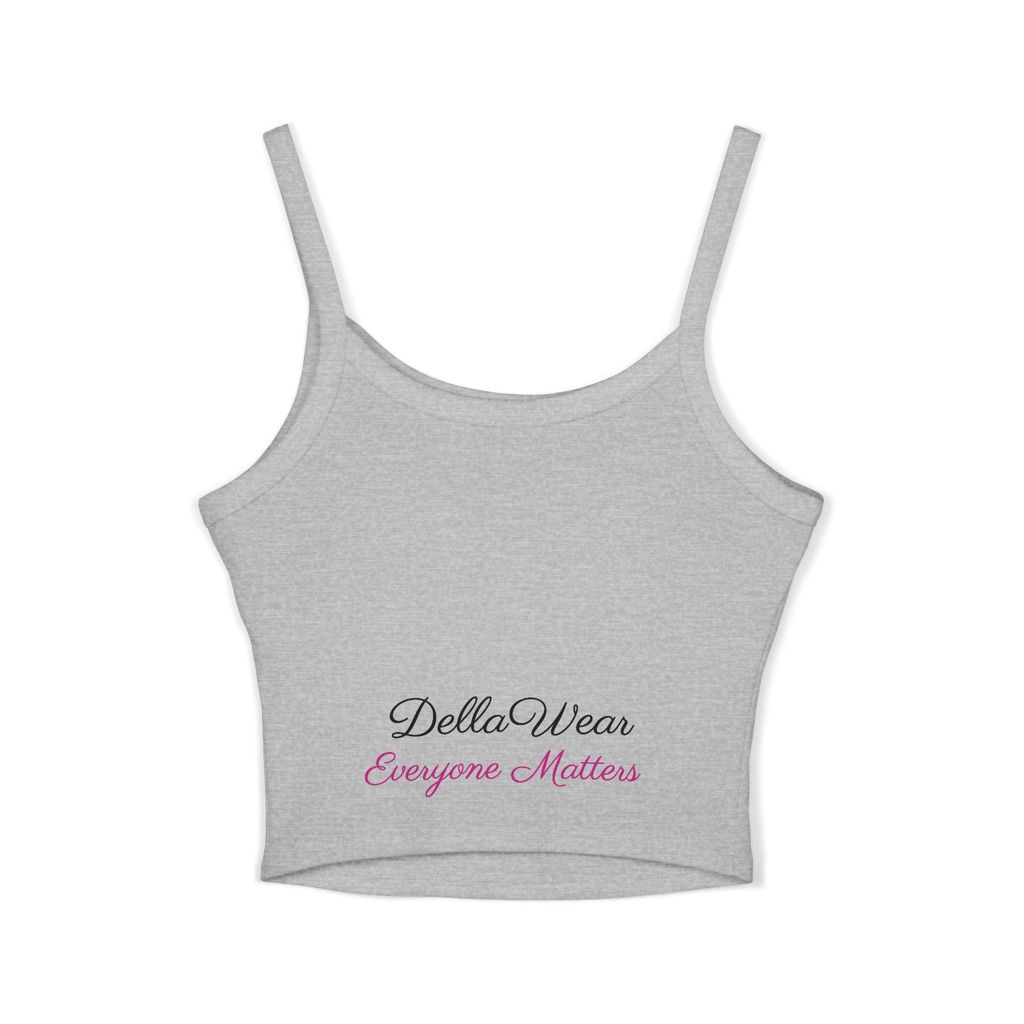 Empowering Spaghetti Strap Tank Top - Everyone Matters, Women's Fashion, Summer Wear, Gifts for Her, Motivational Apparel