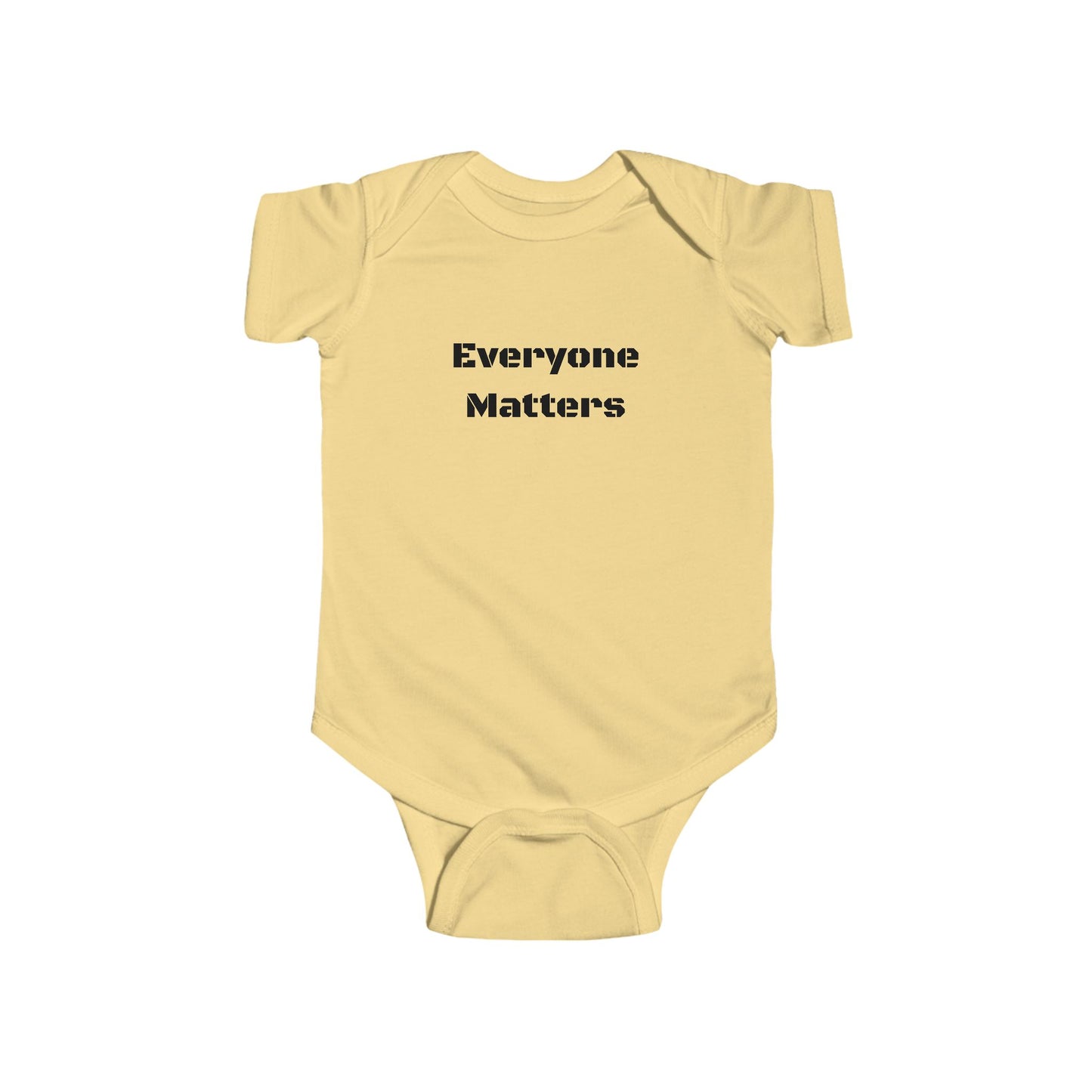 Everyone Matters Infant Bodysuit, Cute Baby Outfit, Newborn Gift, Baby Shower Gift, Inspirational Baby Clothes