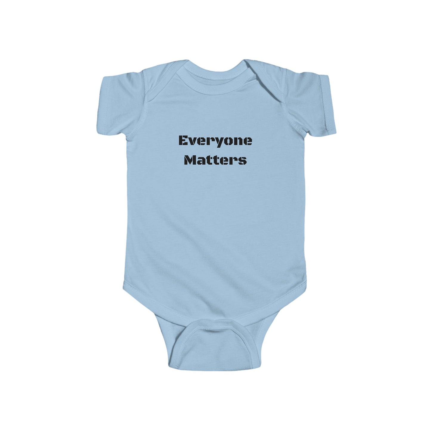 Everyone Matters Infant Bodysuit, Cute Baby Outfit, Newborn Gift, Baby Shower Gift, Inspirational Baby Clothes