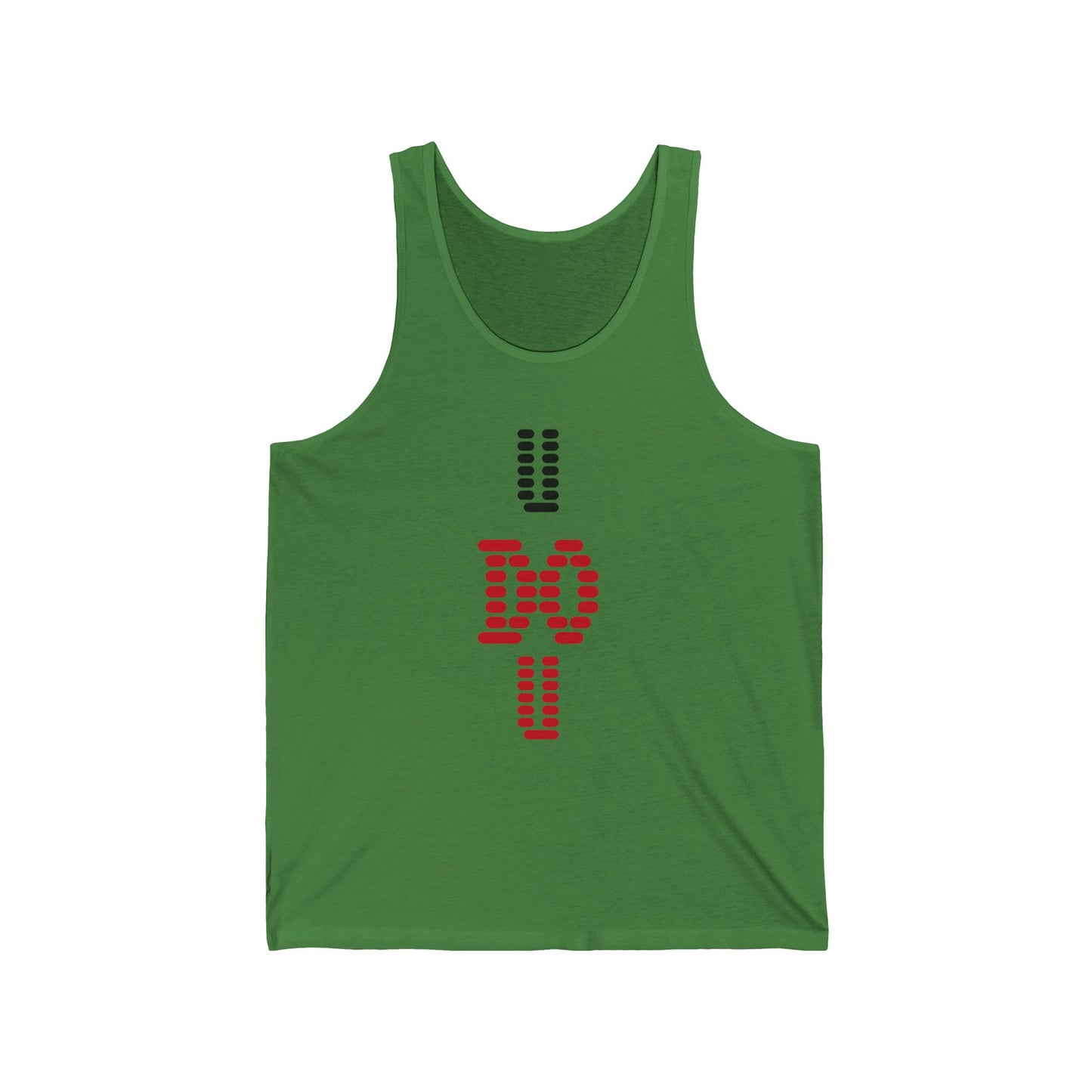 I Love You Unisex Jersey Tank | Summer Apparel, Casual Wear, Gift for Him/Her, Romantic Gift, Statement Shirt