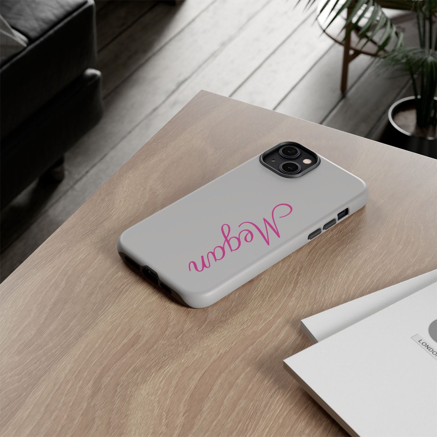 Personalized Phone Case, Tough Cases for iPhone, Custom Phone Cover Gifts, Stylish Tech Accessories, Monogrammed Phone Case