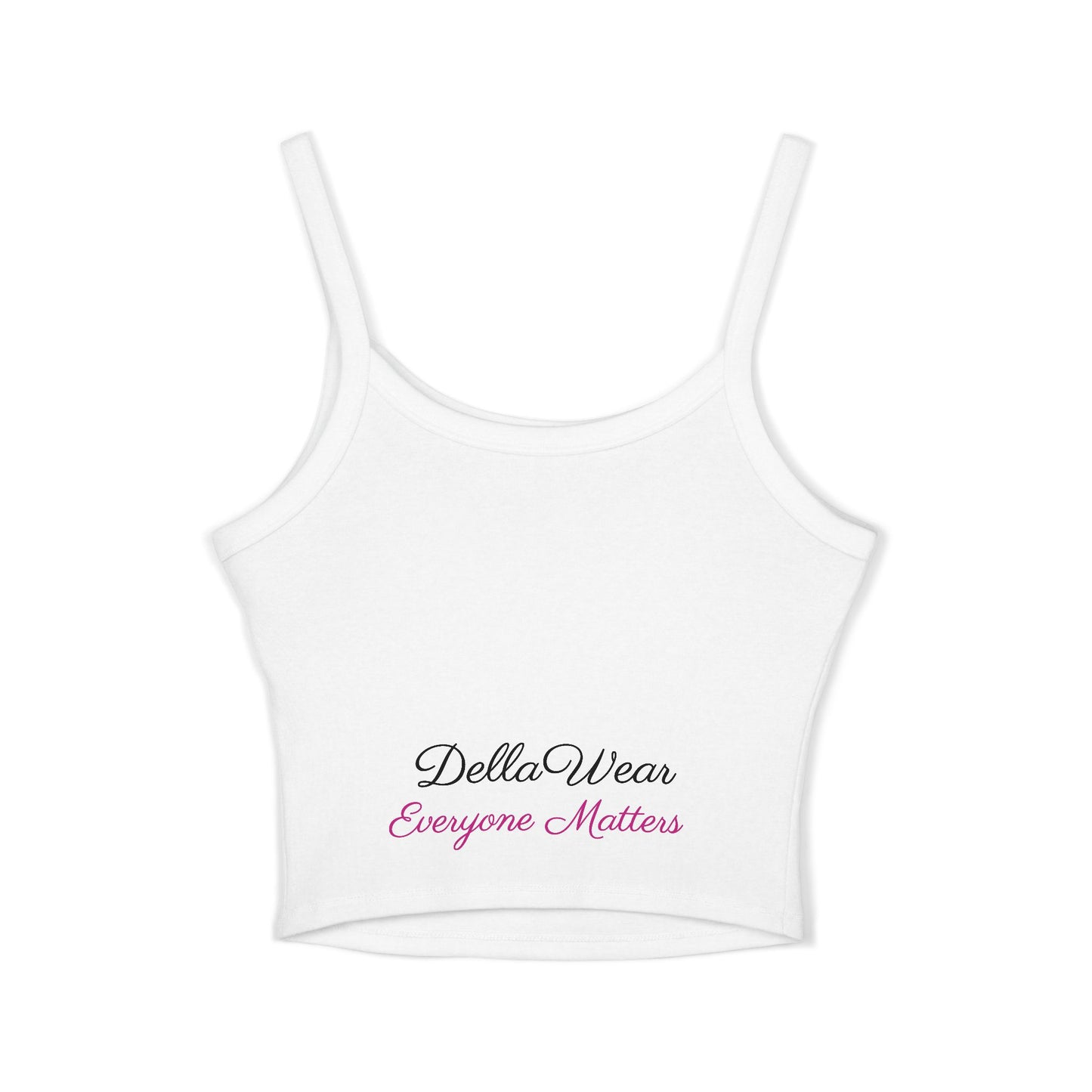 Empowering Spaghetti Strap Tank Top - Everyone Matters, Women's Fashion, Summer Wear, Gifts for Her, Motivational Apparel