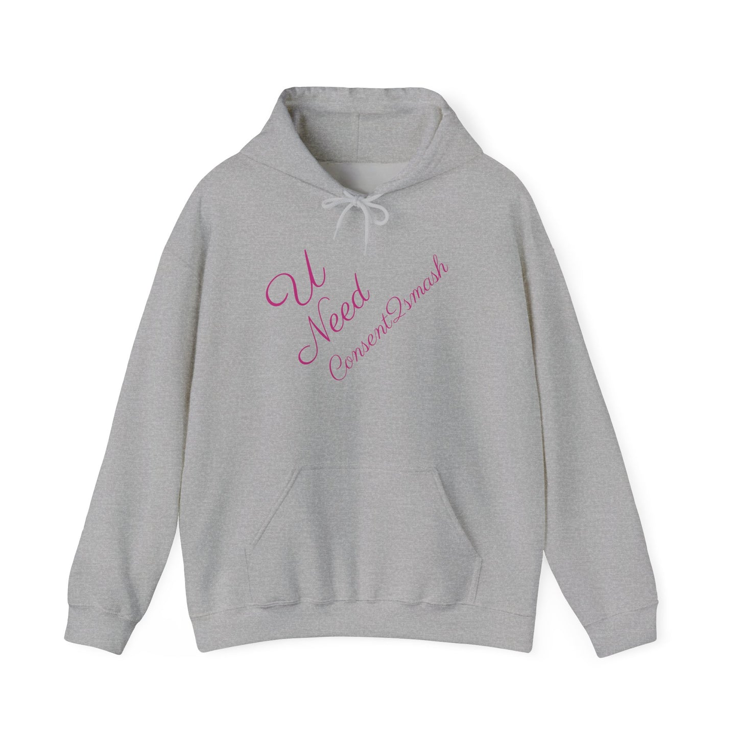 Consent to Smash Hooded Sweatshirt, Cozy Hoodie, Unisex Casual Wear, Streetwear, Gifts for Friends, Fun Party Outfit, Statements