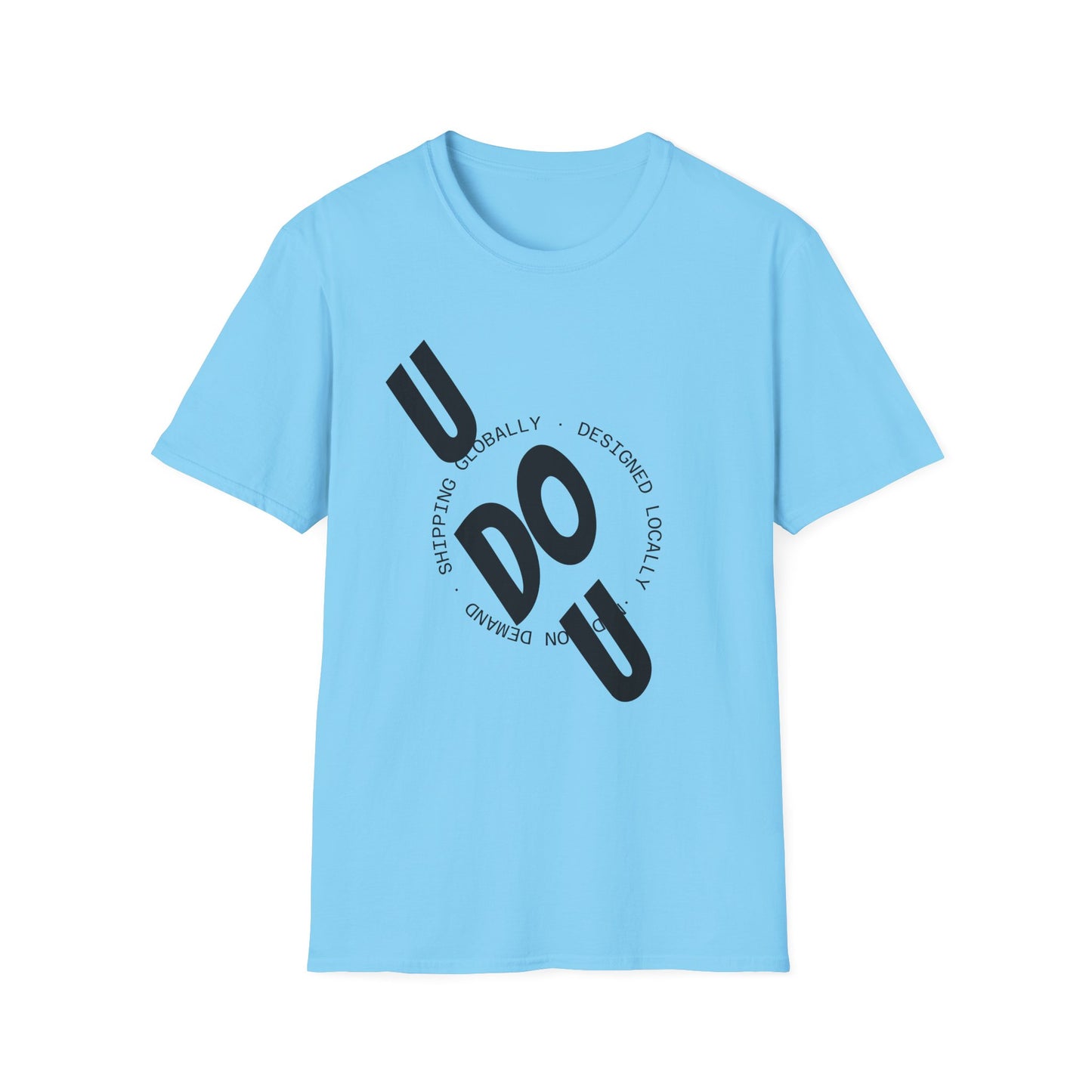 Unisex Softstyle T-Shirt with Unique Typography Design, Casual Wear, Graphic Tee, Trendy Apparel, Perfect Gift, Everyday Fashion