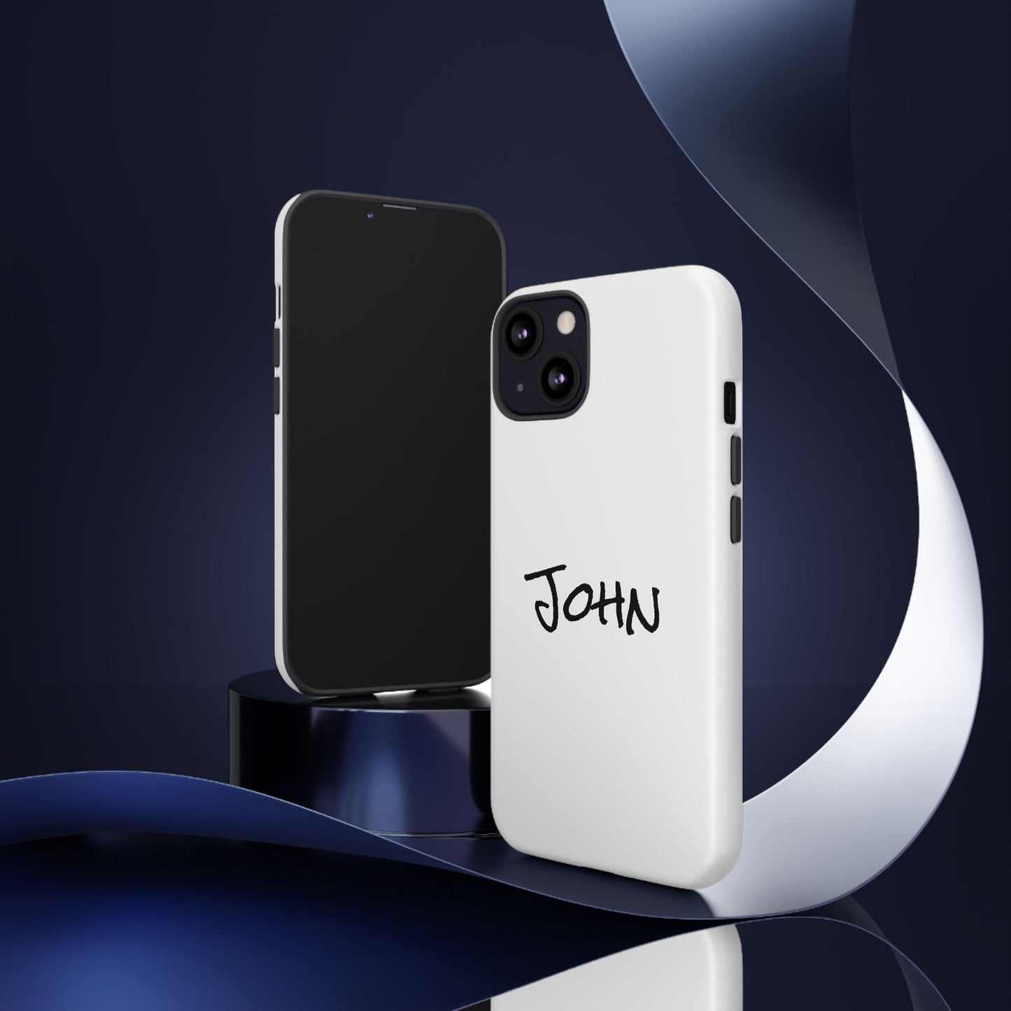 Personalized Phone Case for John, Custom Tough Phone Cover, Gift for Him, Unique Name Case, Durable Mobile Accessory