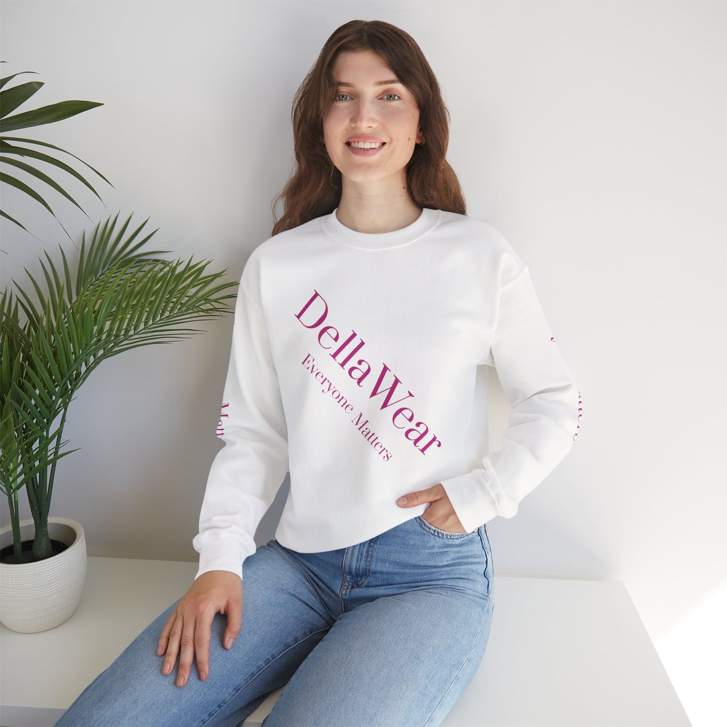 Chic Unisex Crewneck Sweatshirt - Motivational Gift for Trendsetters, Cozy Loungewear, Perfect for Every Season