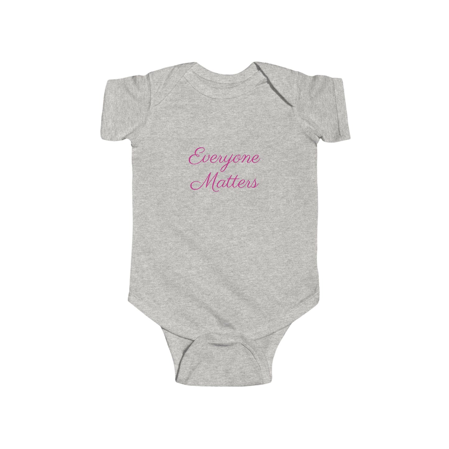 Everyone Matters Infant Bodysuit, Cute Baby Onesie, Meaningful Gift for Newborn, Baby Shower Surprise, First Outfits