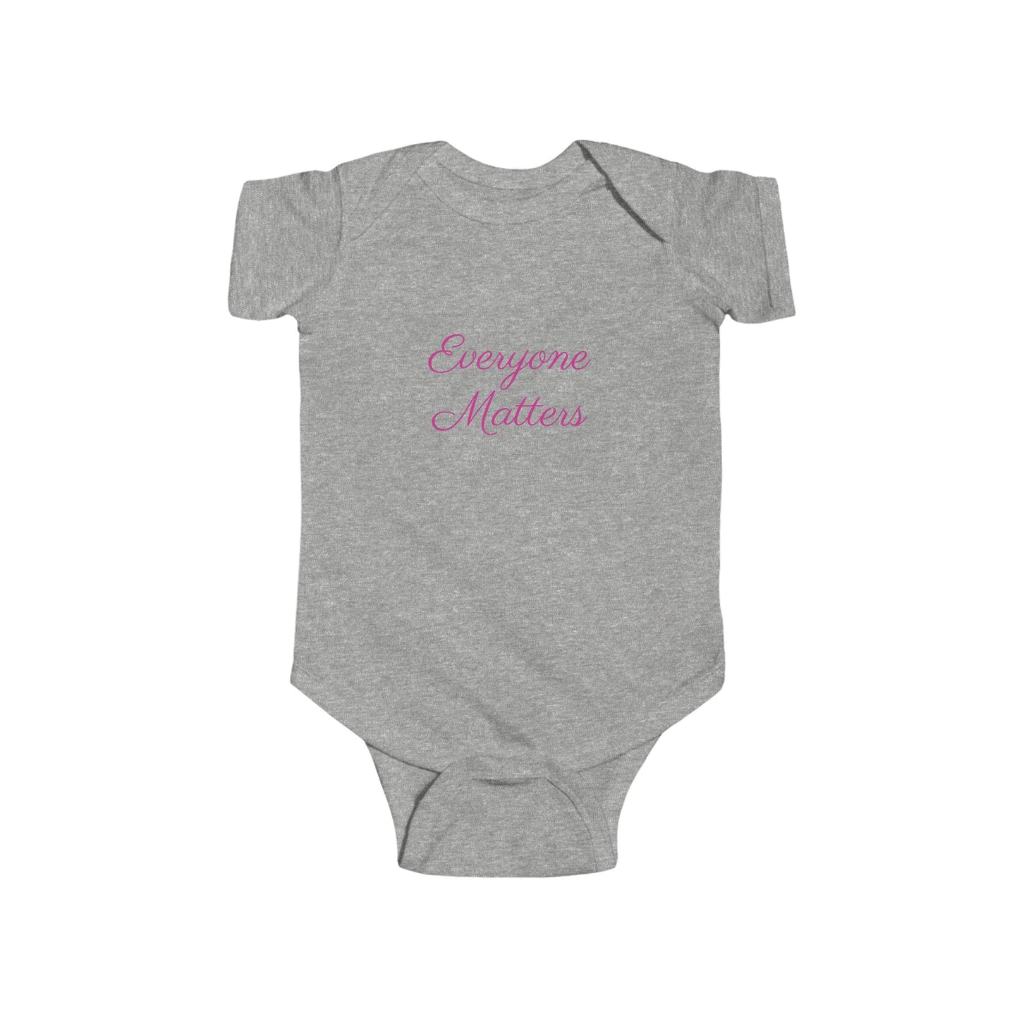 Everyone Matters Infant Bodysuit, Cute Baby Onesie, Meaningful Gift for Newborn, Baby Shower Surprise, First Outfits