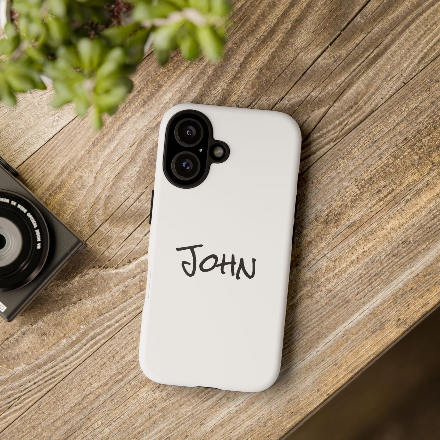Personalized Phone Case for John, Custom Tough Phone Cover, Gift for Him, Unique Name Case, Durable Mobile Accessory