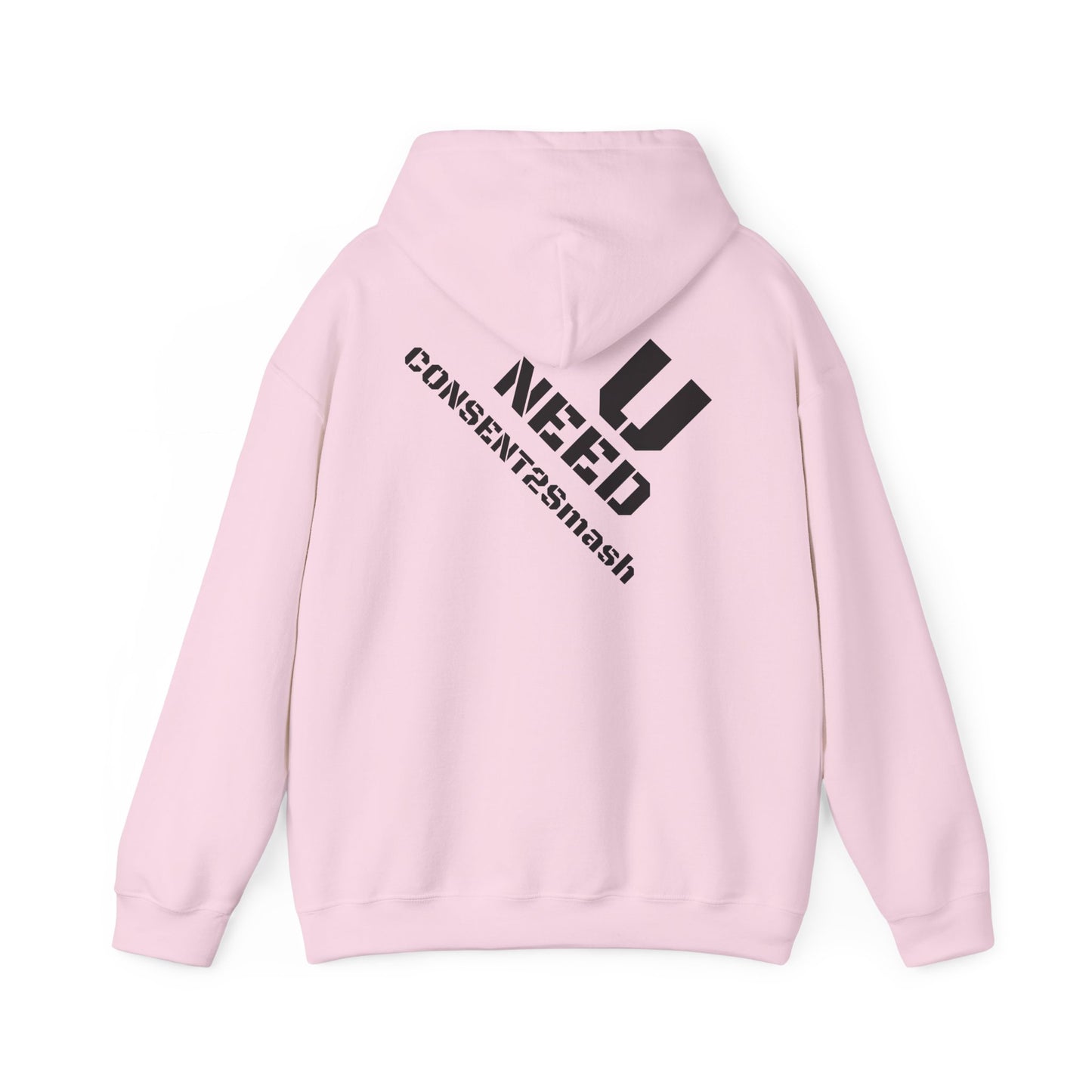 Consent to Smash Hoodie | Unisex Heavy Blend Sweater, Casual Wear, Gift for Gamers, Streetwear Hoodie, Unique Trendy Clothing
