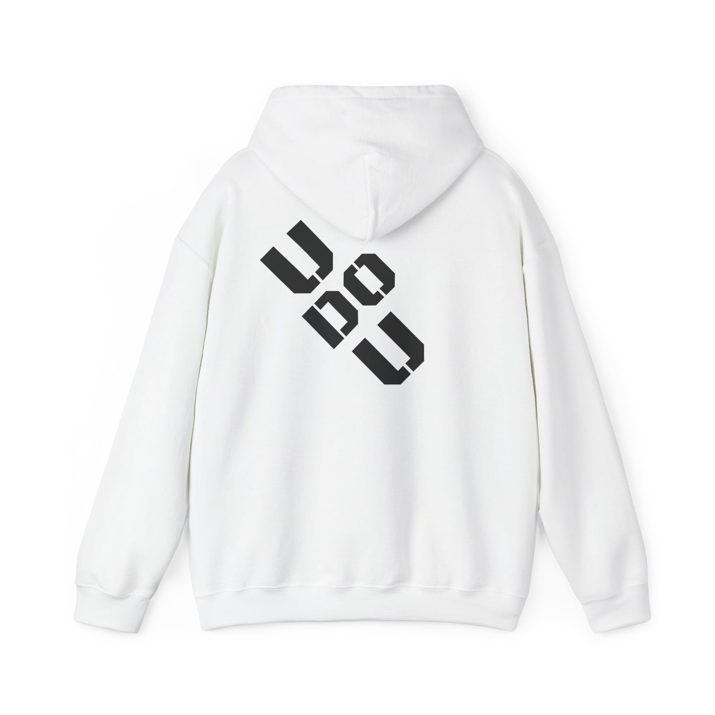 Unisex Heavy Blend Hoodie with Unique 'U DO U' Design, Perfect for Casual Wear, Gift for Friends, and Cozy Nights in