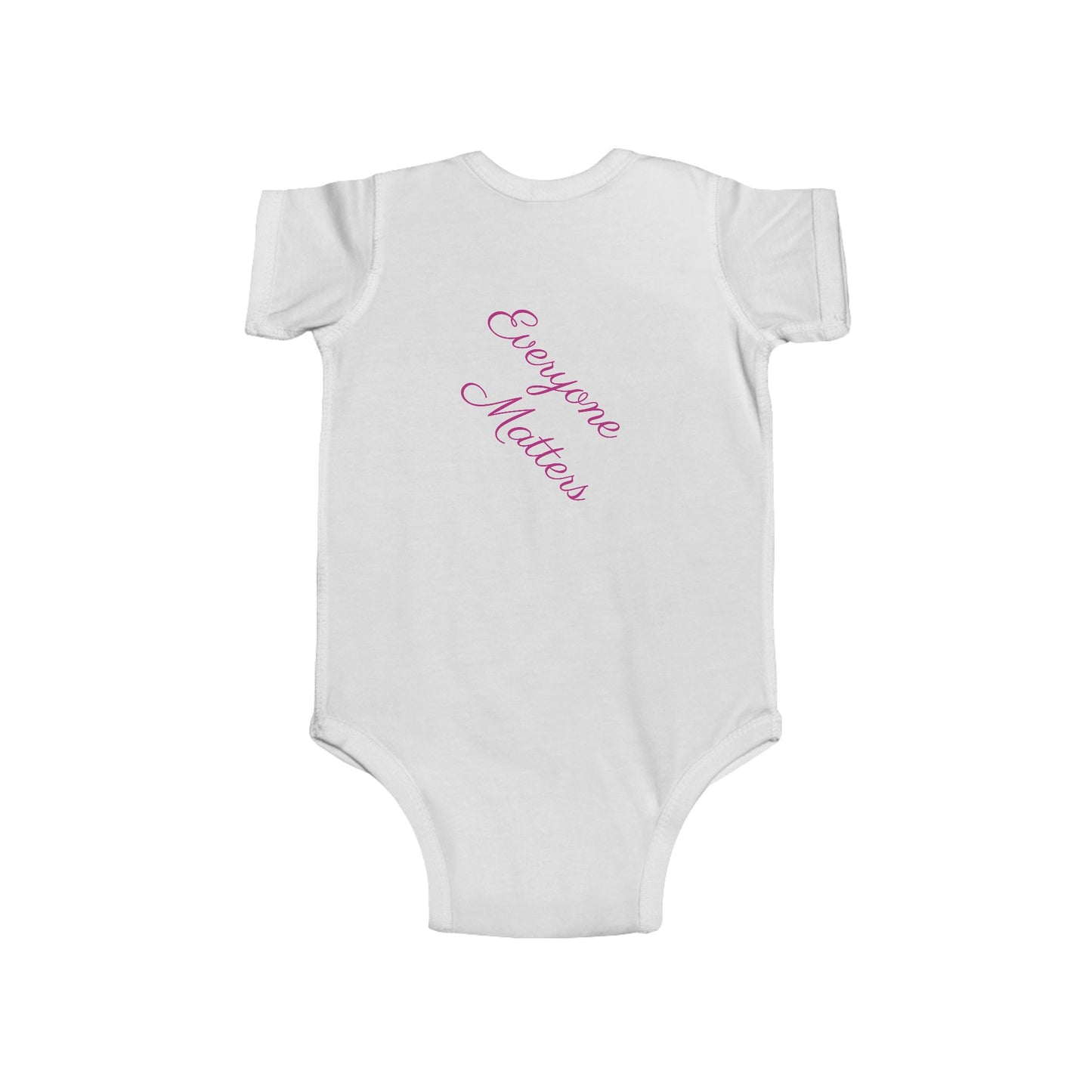 Everyone Matters Infant Bodysuit, Cute Baby Onesie, Meaningful Gift for Newborn, Baby Shower Surprise, First Outfits