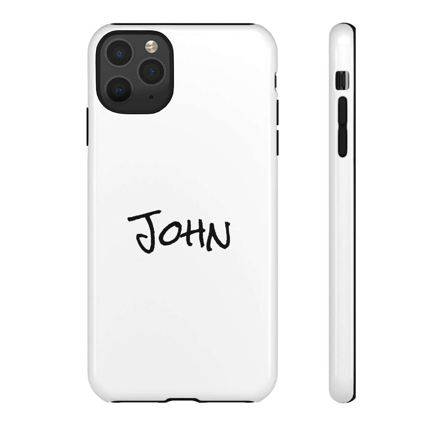 Personalized Phone Case for John, Custom Tough Phone Cover, Gift for Him, Unique Name Case, Durable Mobile Accessory