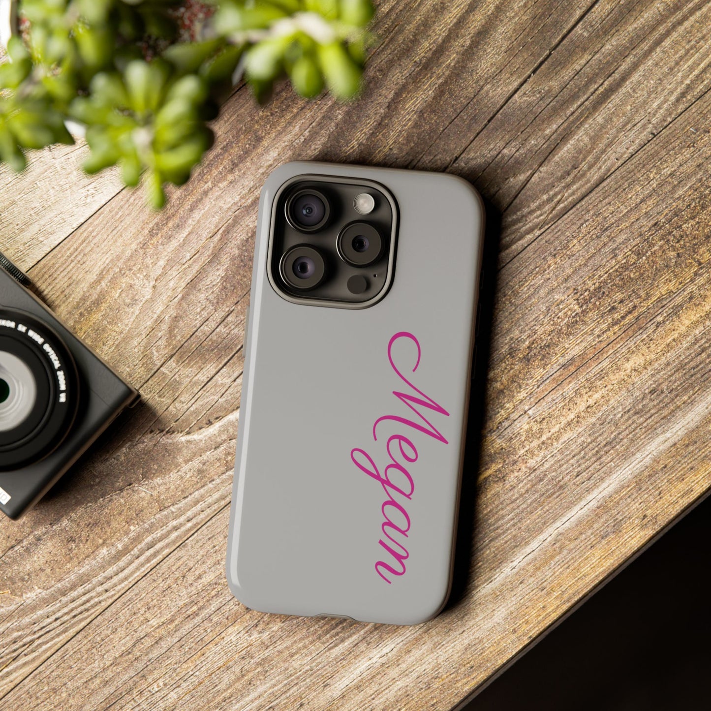 Personalized Phone Case, Tough Cases for iPhone, Custom Phone Cover Gifts, Stylish Tech Accessories, Monogrammed Phone Case