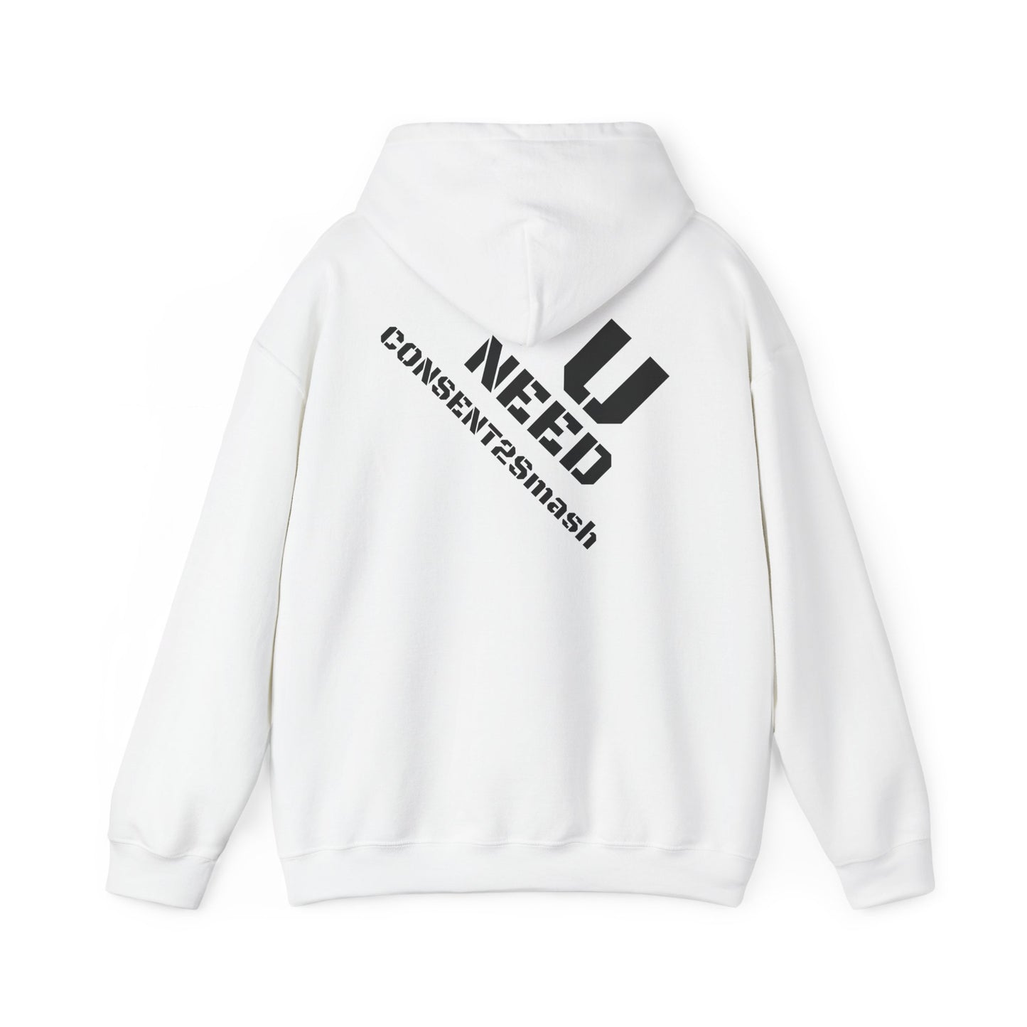 Consent to Smash Hoodie | Unisex Heavy Blend Sweater, Casual Wear, Gift for Gamers, Streetwear Hoodie, Unique Trendy Clothing