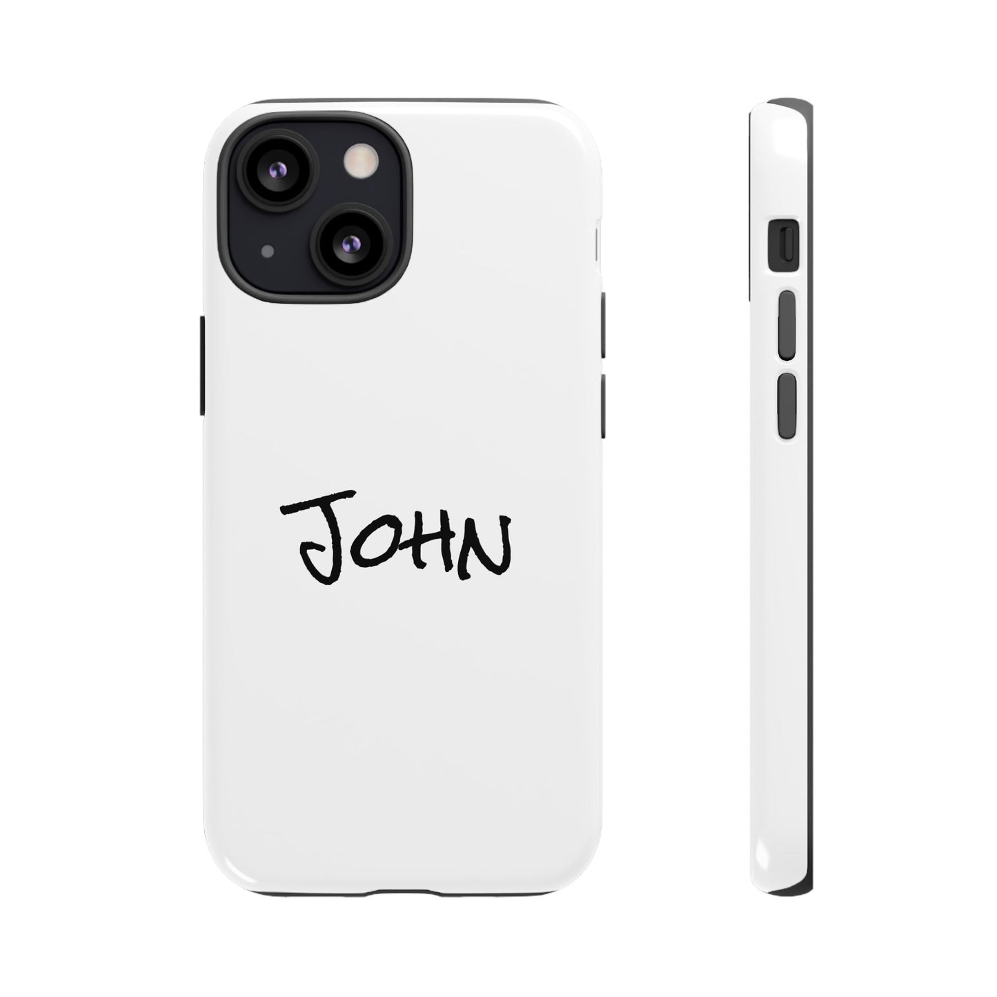 Personalized Phone Case for John, Custom Tough Phone Cover, Gift for Him, Unique Name Case, Durable Mobile Accessory