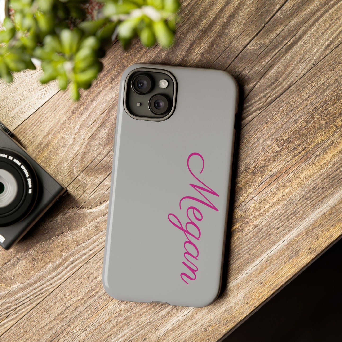 Personalized Phone Case, Tough Cases for iPhone, Custom Phone Cover Gifts, Stylish Tech Accessories, Monogrammed Phone Case