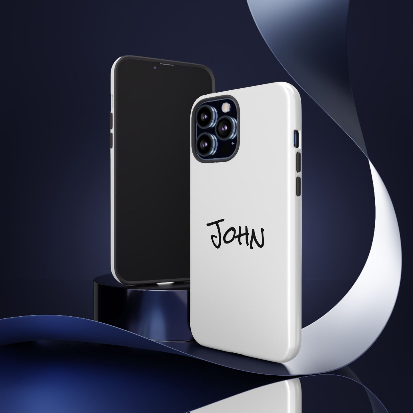 Personalized Phone Case for John, Custom Tough Phone Cover, Gift for Him, Unique Name Case, Durable Mobile Accessory