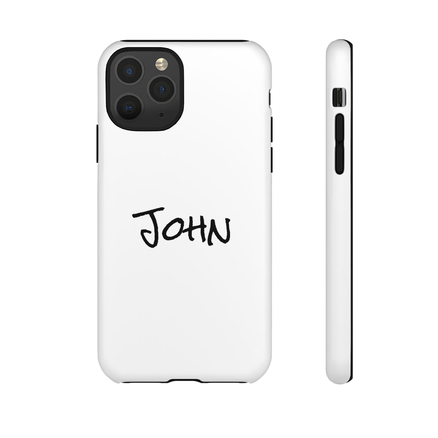 Personalized Phone Case for John, Custom Tough Phone Cover, Gift for Him, Unique Name Case, Durable Mobile Accessory