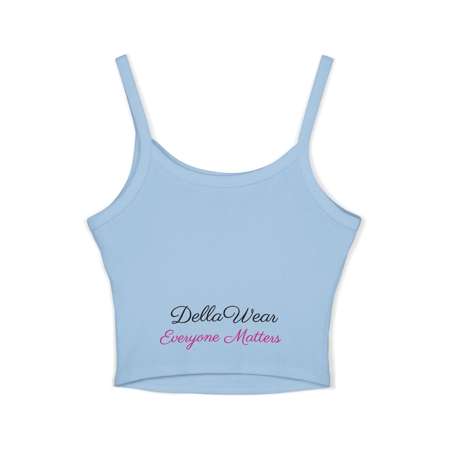 Empowering Spaghetti Strap Tank Top - Everyone Matters, Women's Fashion, Summer Wear, Gifts for Her, Motivational Apparel
