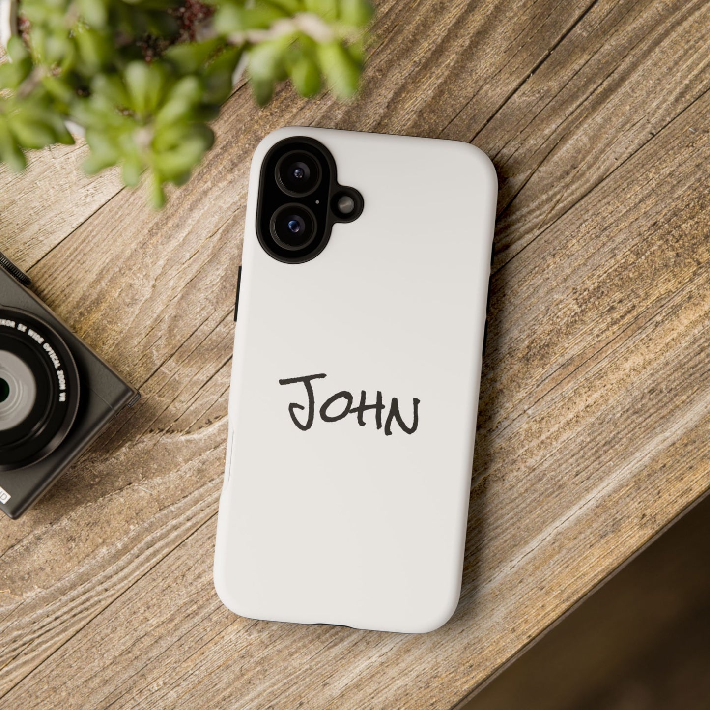 Personalized Phone Case for John, Custom Tough Phone Cover, Gift for Him, Unique Name Case, Durable Mobile Accessory