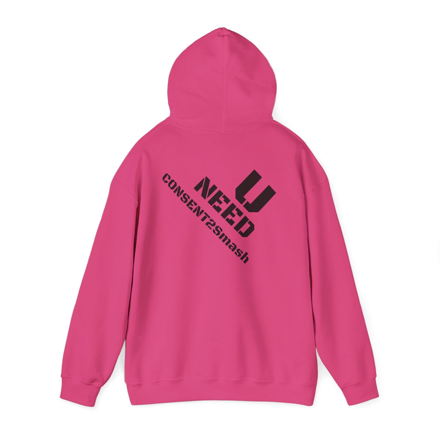 Consent to Smash Hoodie | Unisex Heavy Blend Sweater, Casual Wear, Gift for Gamers, Streetwear Hoodie, Unique Trendy Clothing