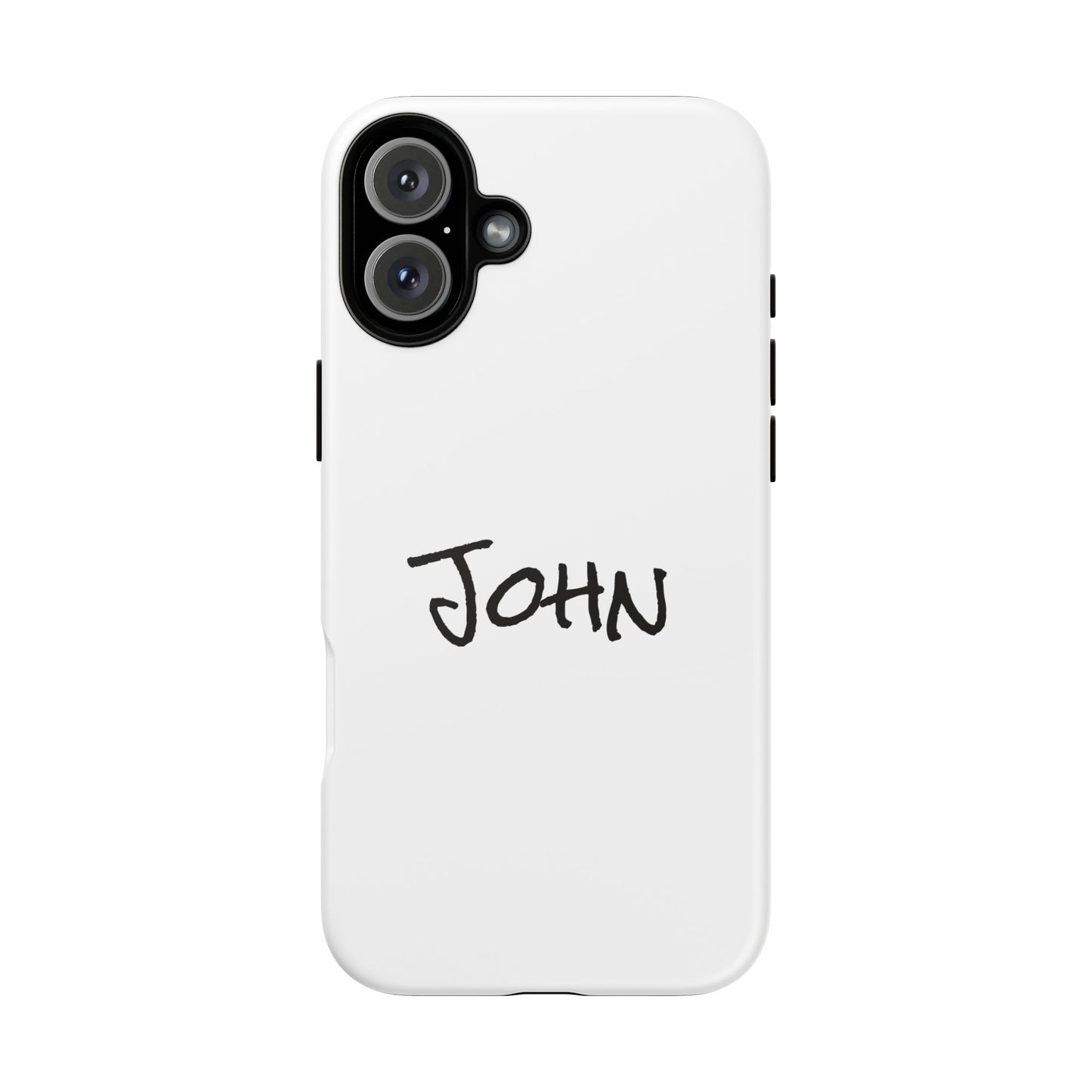 Personalized Phone Case for John, Custom Tough Phone Cover, Gift for Him, Unique Name Case, Durable Mobile Accessory