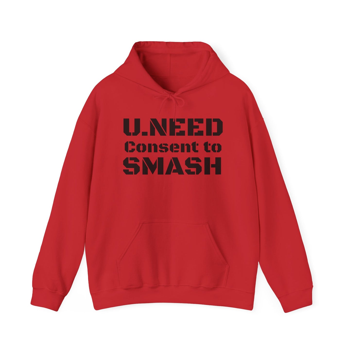 Consent to Smash Hoodie | Unisex Heavy Blend Sweater, Casual Wear, Gift for Gamers, Streetwear Hoodie, Unique Trendy Clothing