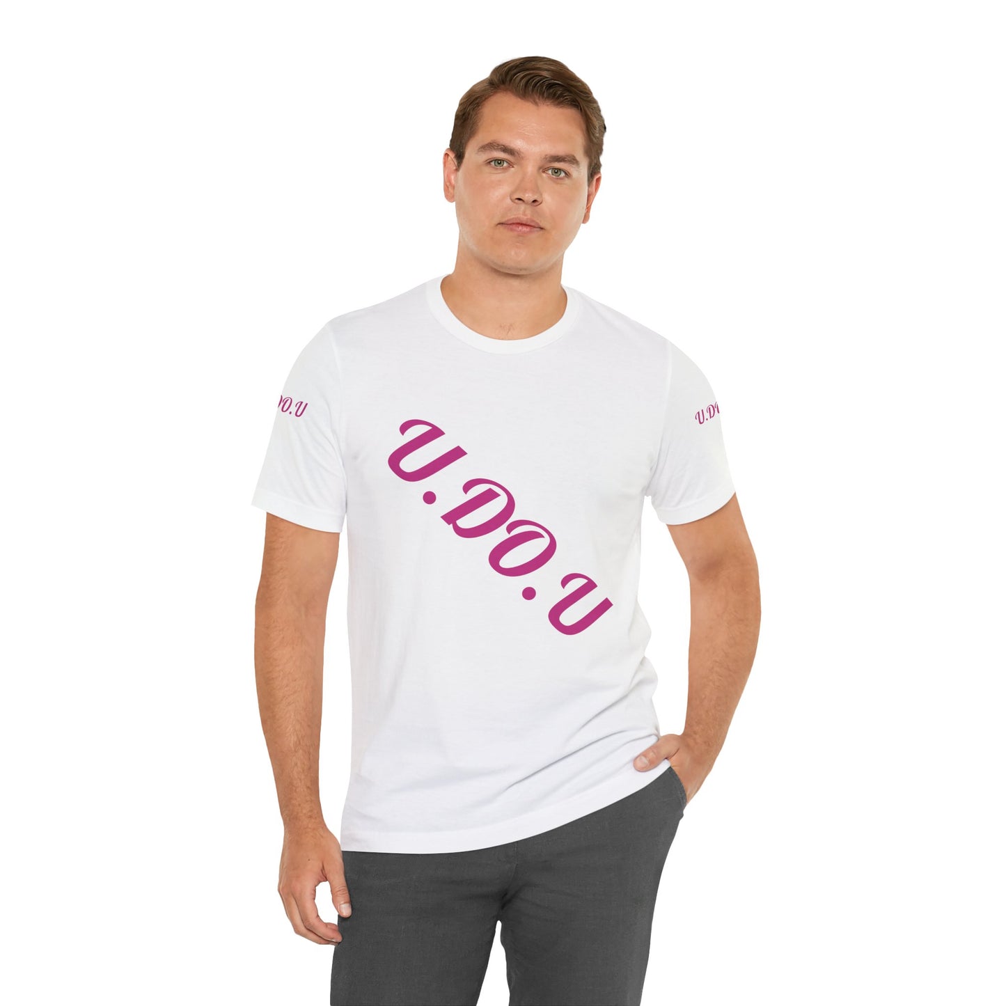 U.D.O.U. Unisex Tee - Trendy Casual Wear, Gift for Friends, Birthday Celebration, Everyday Comfort, Unique Statement Shirt