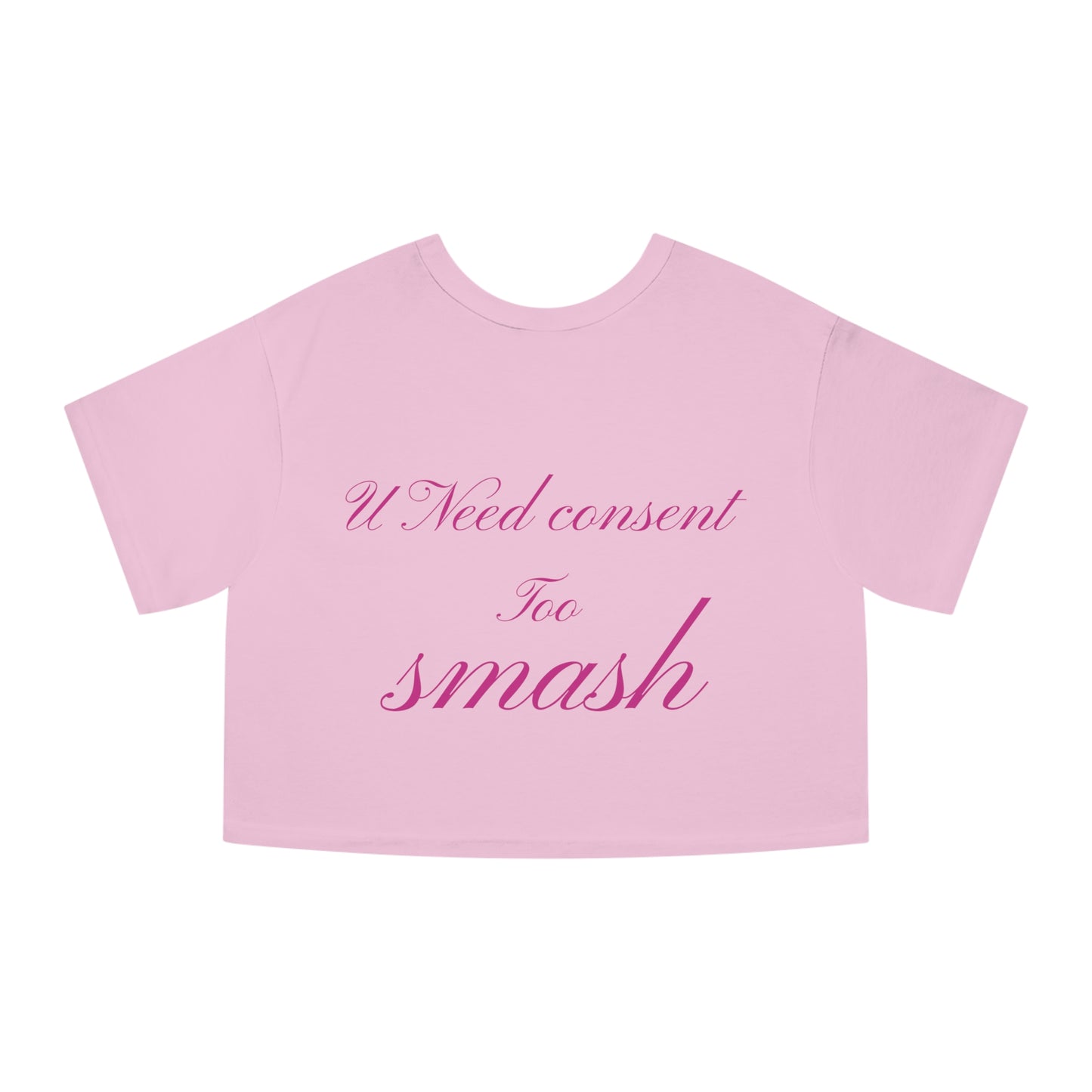 Consent Matters Cropped T-Shirt, Feminist Tee, Casual Wear, Gift for Activists, Summer Fashion, Proud Messaging