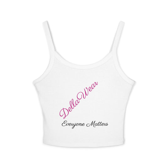 Empowering Spaghetti Strap Tank Top - Everyone Matters, Women's Fashion, Summer Wear, Gifts for Her, Motivational Apparel