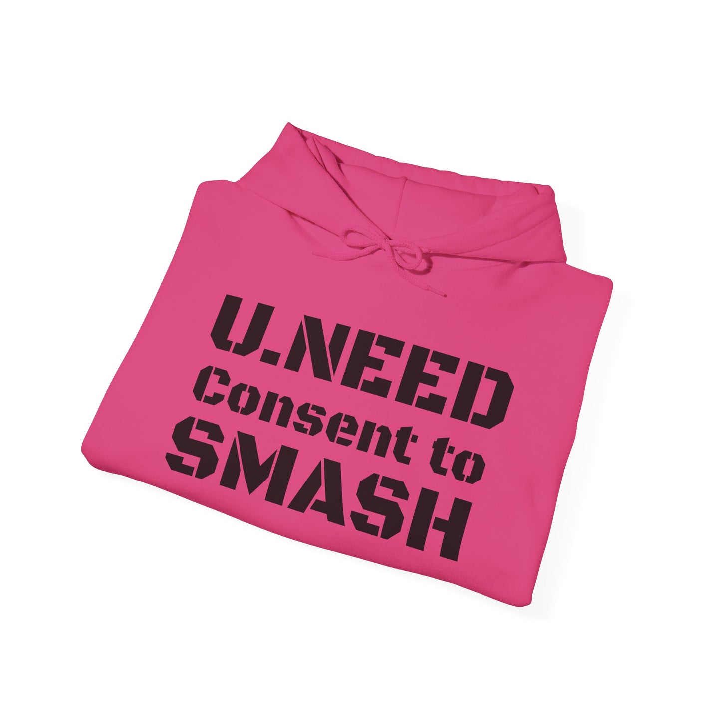 Consent to Smash Hoodie | Unisex Heavy Blend Sweater, Casual Wear, Gift for Gamers, Streetwear Hoodie, Unique Trendy Clothing