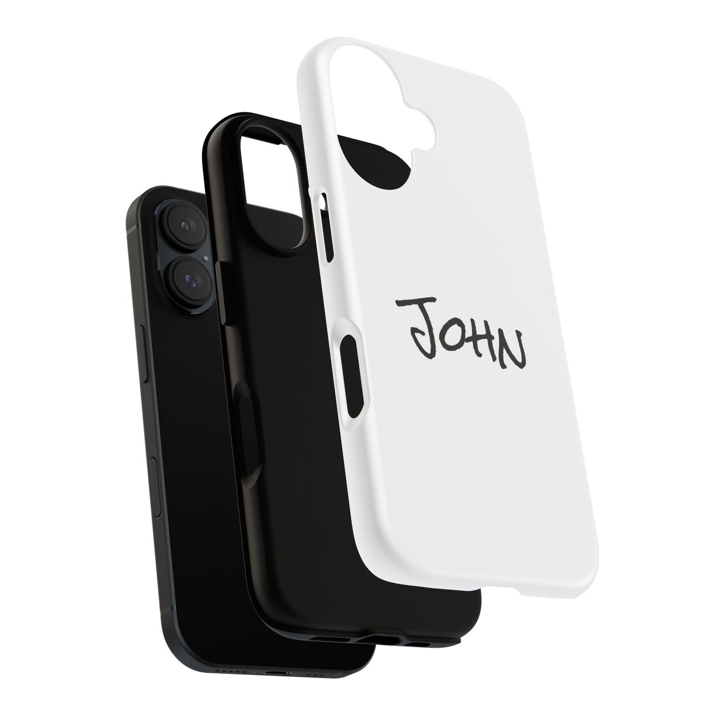 Personalized Phone Case for John, Custom Tough Phone Cover, Gift for Him, Unique Name Case, Durable Mobile Accessory