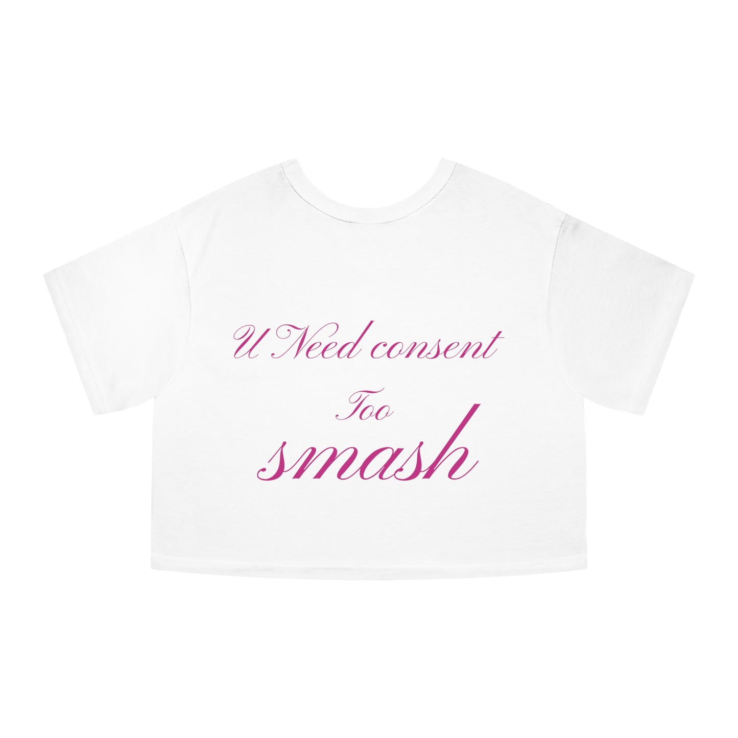 Consent Matters Cropped T-Shirt, Feminist Tee, Casual Wear, Gift for Activists, Summer Fashion, Proud Messaging