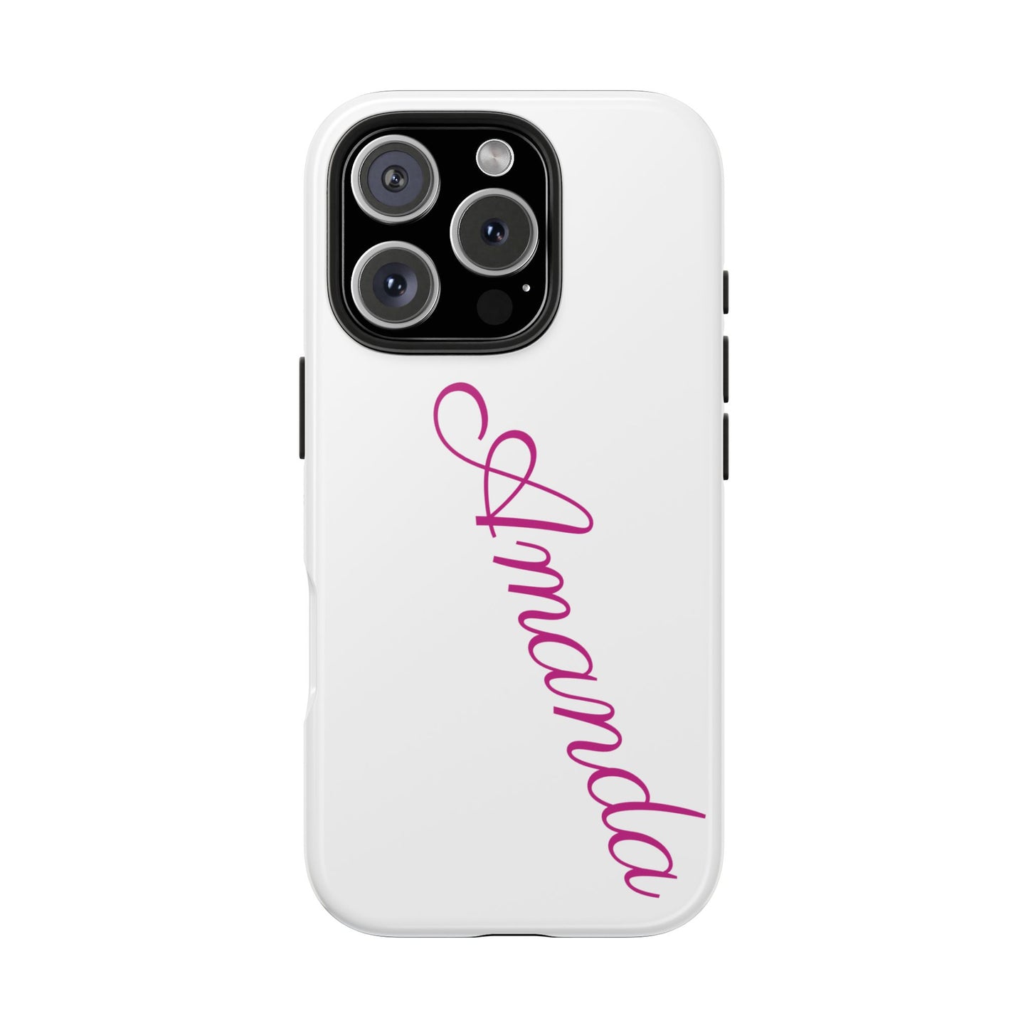 Personalized Tough Phone Case, Custom Name Phone Cover, Durable Mobile Case, Stylish Phone Accessory, Gift for Her