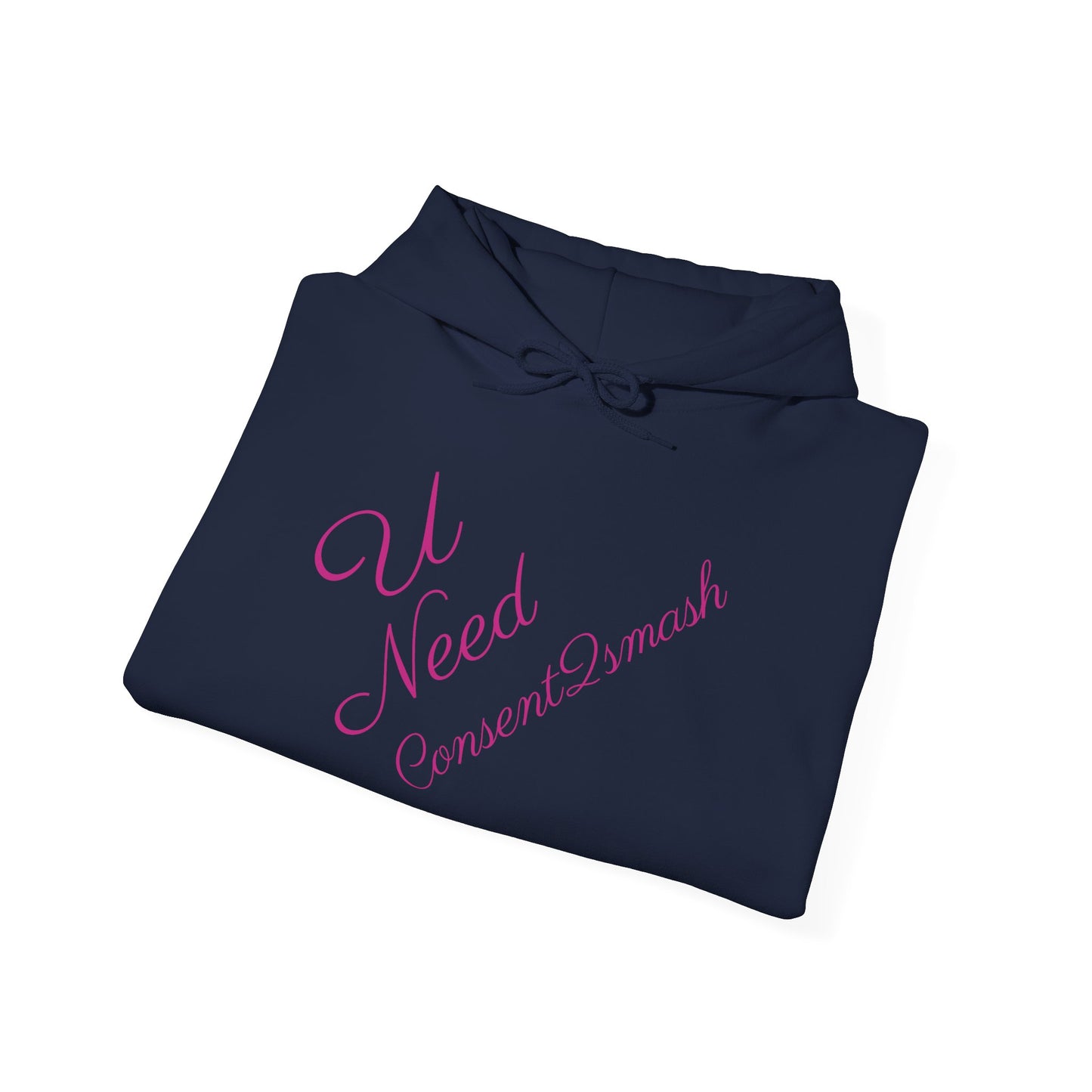 Consent to Smash Hooded Sweatshirt, Cozy Hoodie, Unisex Casual Wear, Streetwear, Gifts for Friends, Fun Party Outfit, Statements
