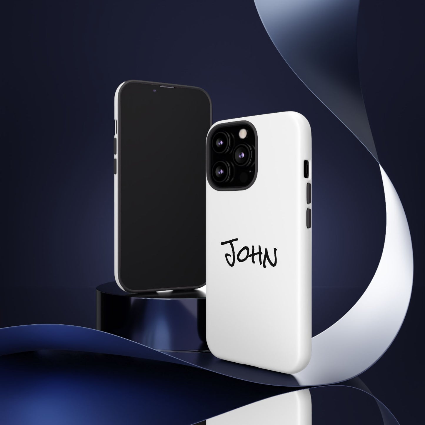 Personalized Phone Case for John, Custom Tough Phone Cover, Gift for Him, Unique Name Case, Durable Mobile Accessory