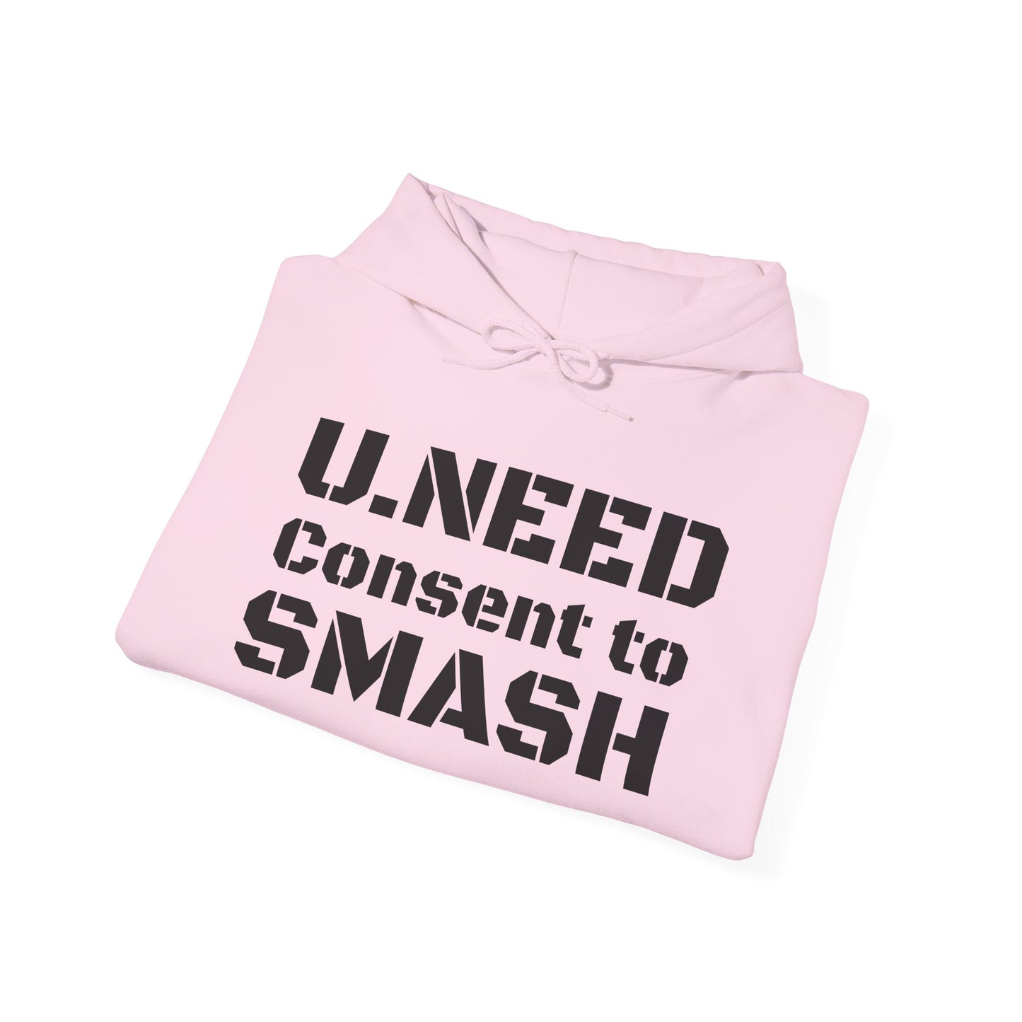 Consent to Smash Hoodie | Unisex Heavy Blend Sweater, Casual Wear, Gift for Gamers, Streetwear Hoodie, Unique Trendy Clothing