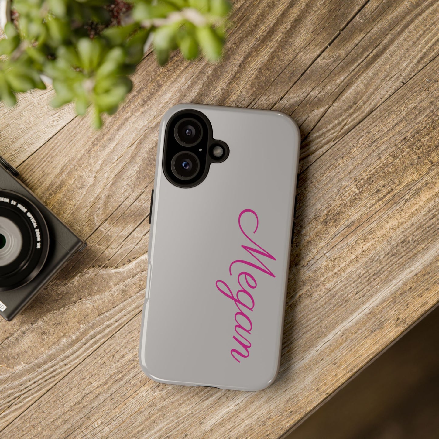 Personalized Phone Case, Tough Cases for iPhone, Custom Phone Cover Gifts, Stylish Tech Accessories, Monogrammed Phone Case