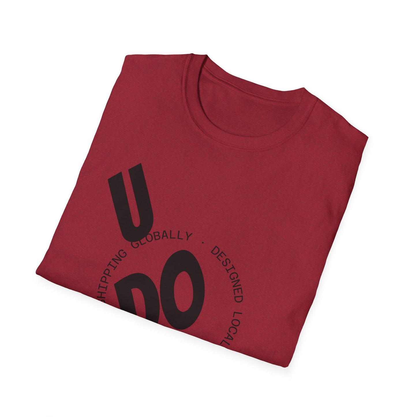 Unisex Softstyle T-Shirt with Unique Typography Design, Casual Wear, Graphic Tee, Trendy Apparel, Perfect Gift, Everyday Fashion