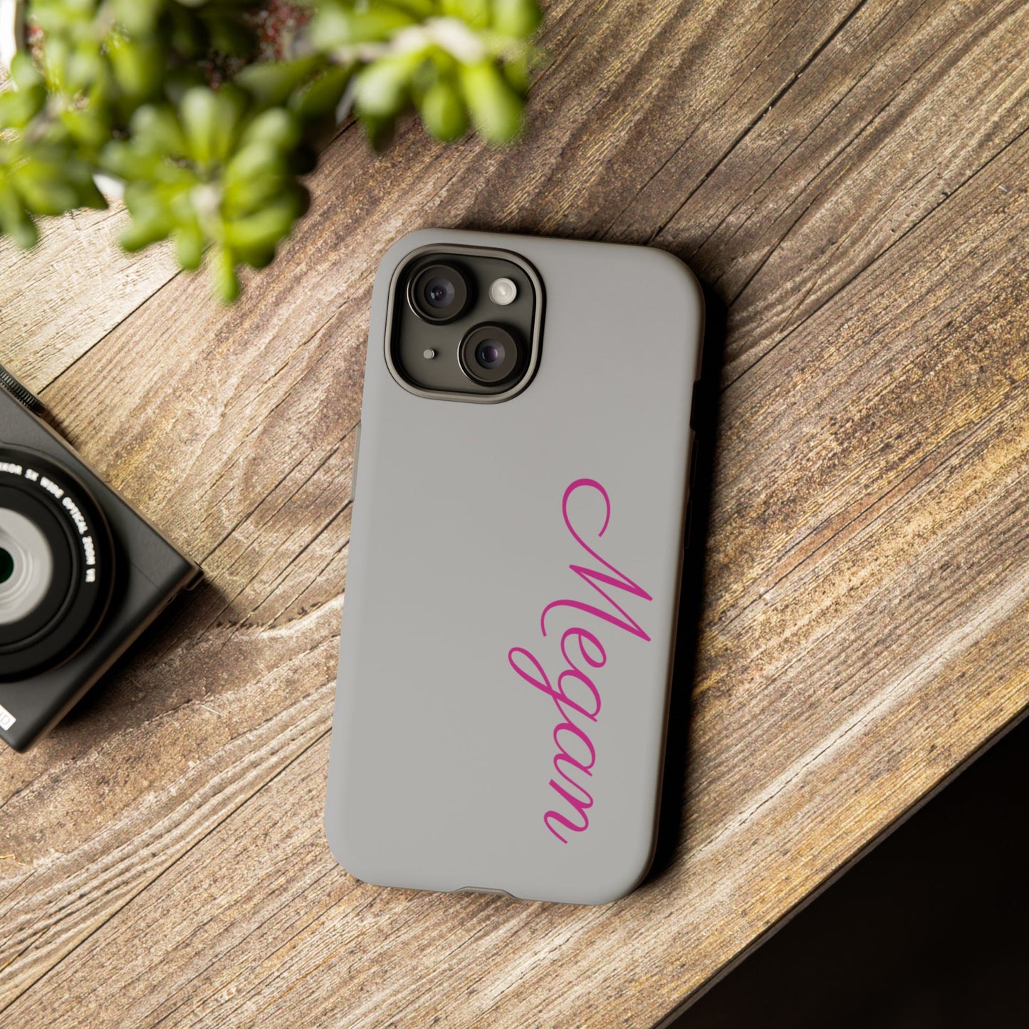 Personalized Phone Case, Tough Cases for iPhone, Custom Phone Cover Gifts, Stylish Tech Accessories, Monogrammed Phone Case