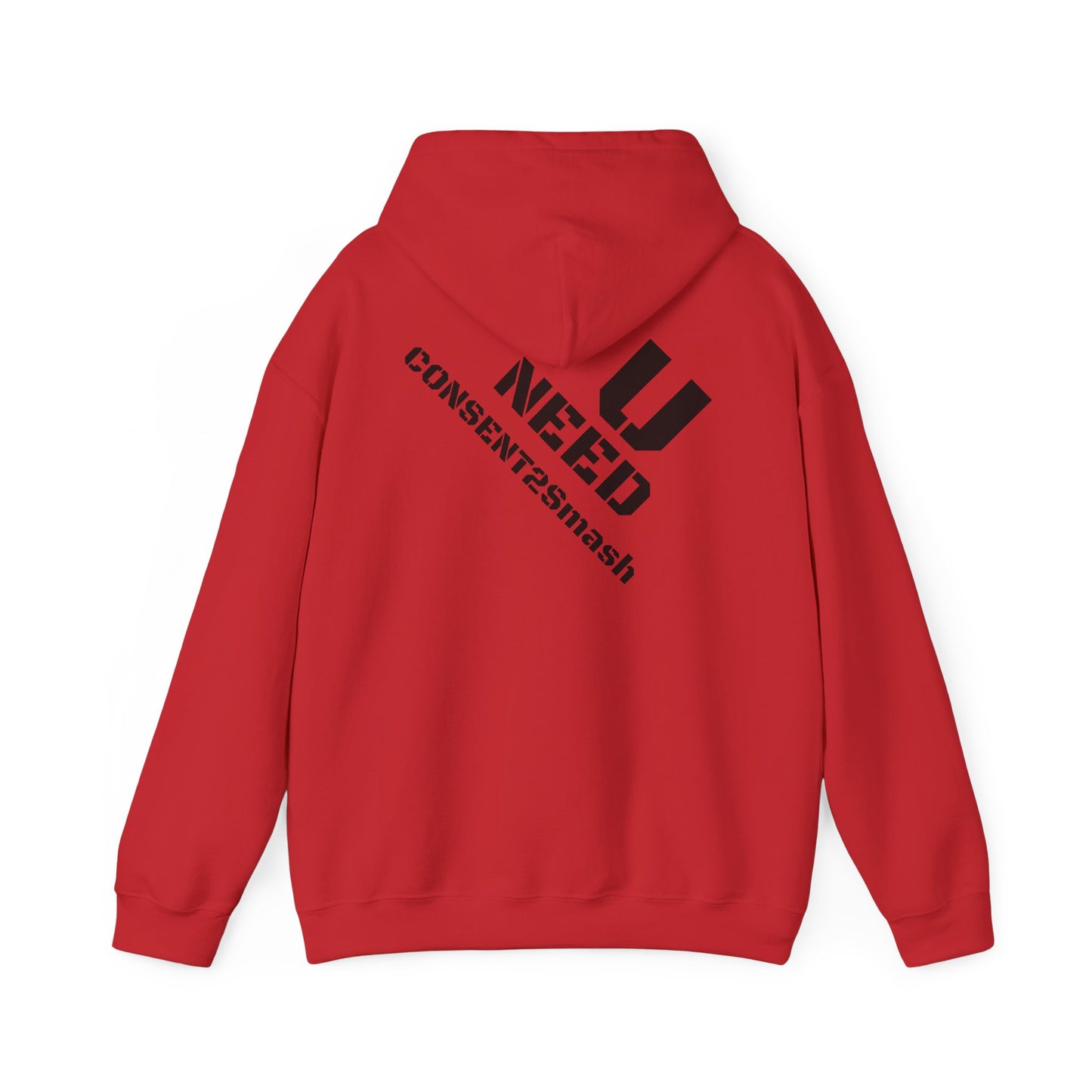 Consent to Smash Hoodie | Unisex Heavy Blend Sweater, Casual Wear, Gift for Gamers, Streetwear Hoodie, Unique Trendy Clothing