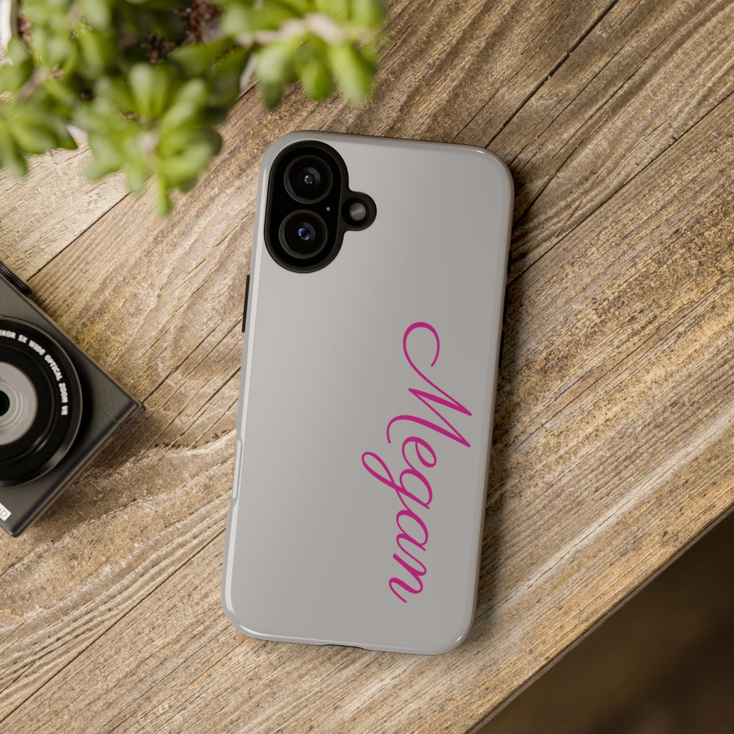 Personalized Phone Case, Tough Cases for iPhone, Custom Phone Cover Gifts, Stylish Tech Accessories, Monogrammed Phone Case