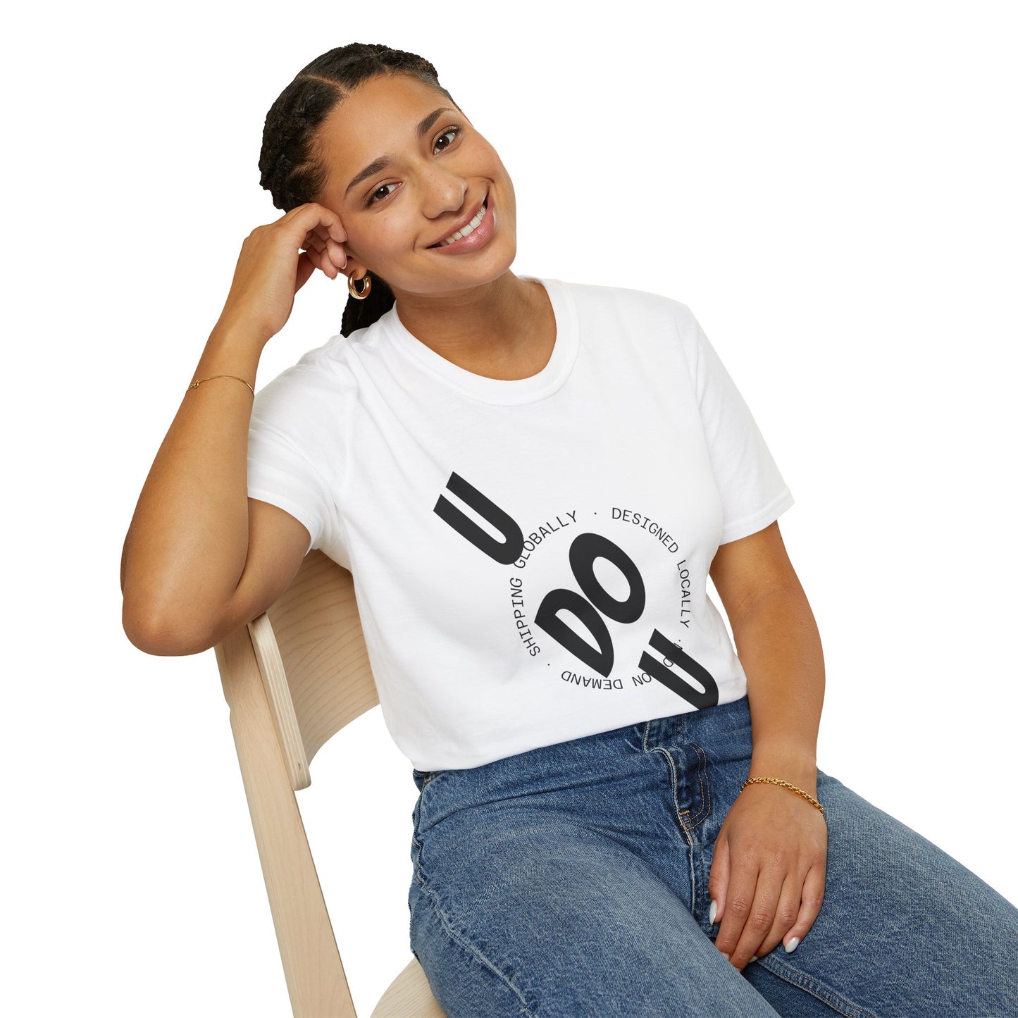 Unisex Softstyle T-Shirt with Unique Typography Design, Casual Wear, Graphic Tee, Trendy Apparel, Perfect Gift, Everyday Fashion