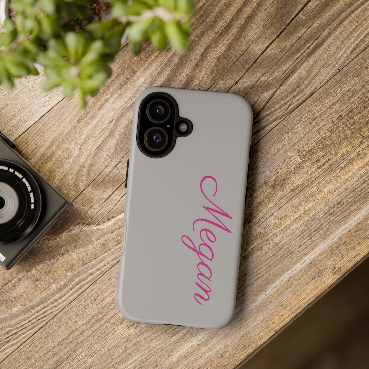 Personalized Phone Case, Tough Cases for iPhone, Custom Phone Cover Gifts, Stylish Tech Accessories, Monogrammed Phone Case