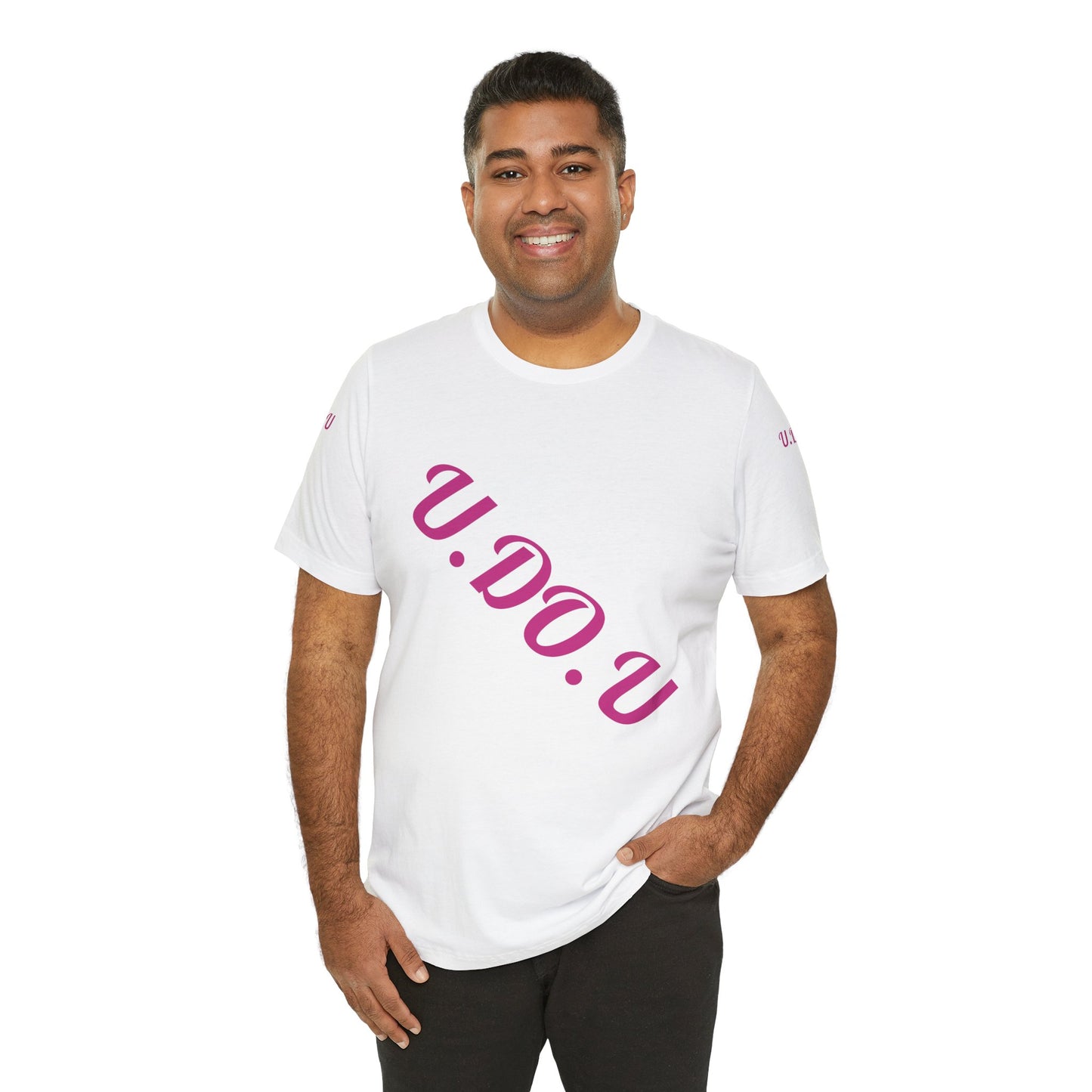 U.D.O.U. Unisex Tee - Trendy Casual Wear, Gift for Friends, Birthday Celebration, Everyday Comfort, Unique Statement Shirt