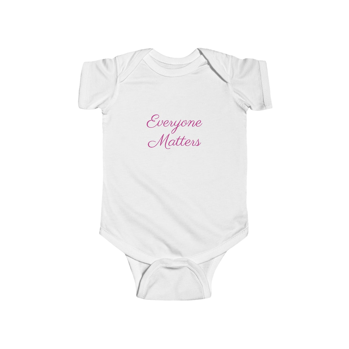Everyone Matters Infant Bodysuit, Cute Baby Onesie, Meaningful Gift for Newborn, Baby Shower Surprise, First Outfits