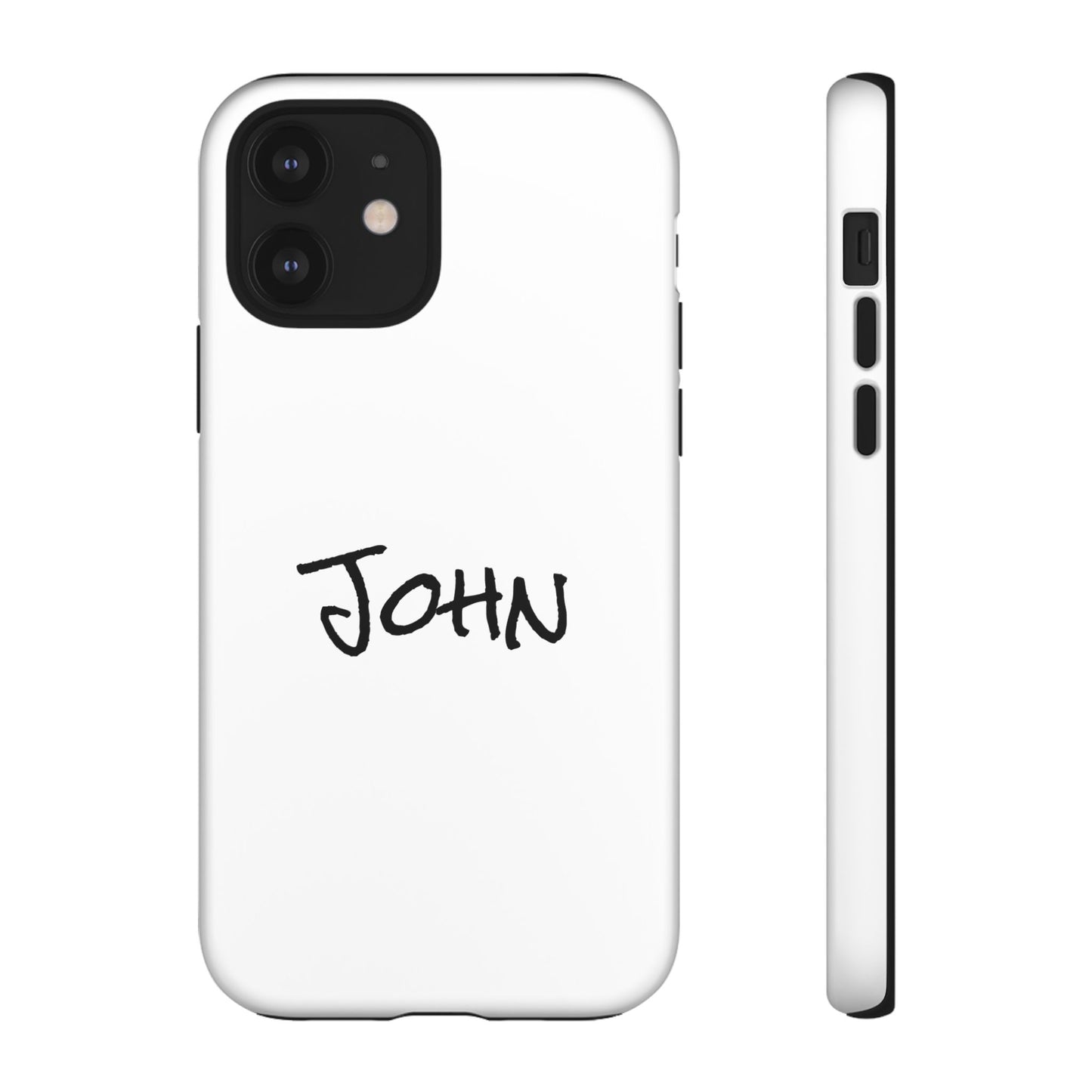 Personalized Phone Case for John, Custom Tough Phone Cover, Gift for Him, Unique Name Case, Durable Mobile Accessory
