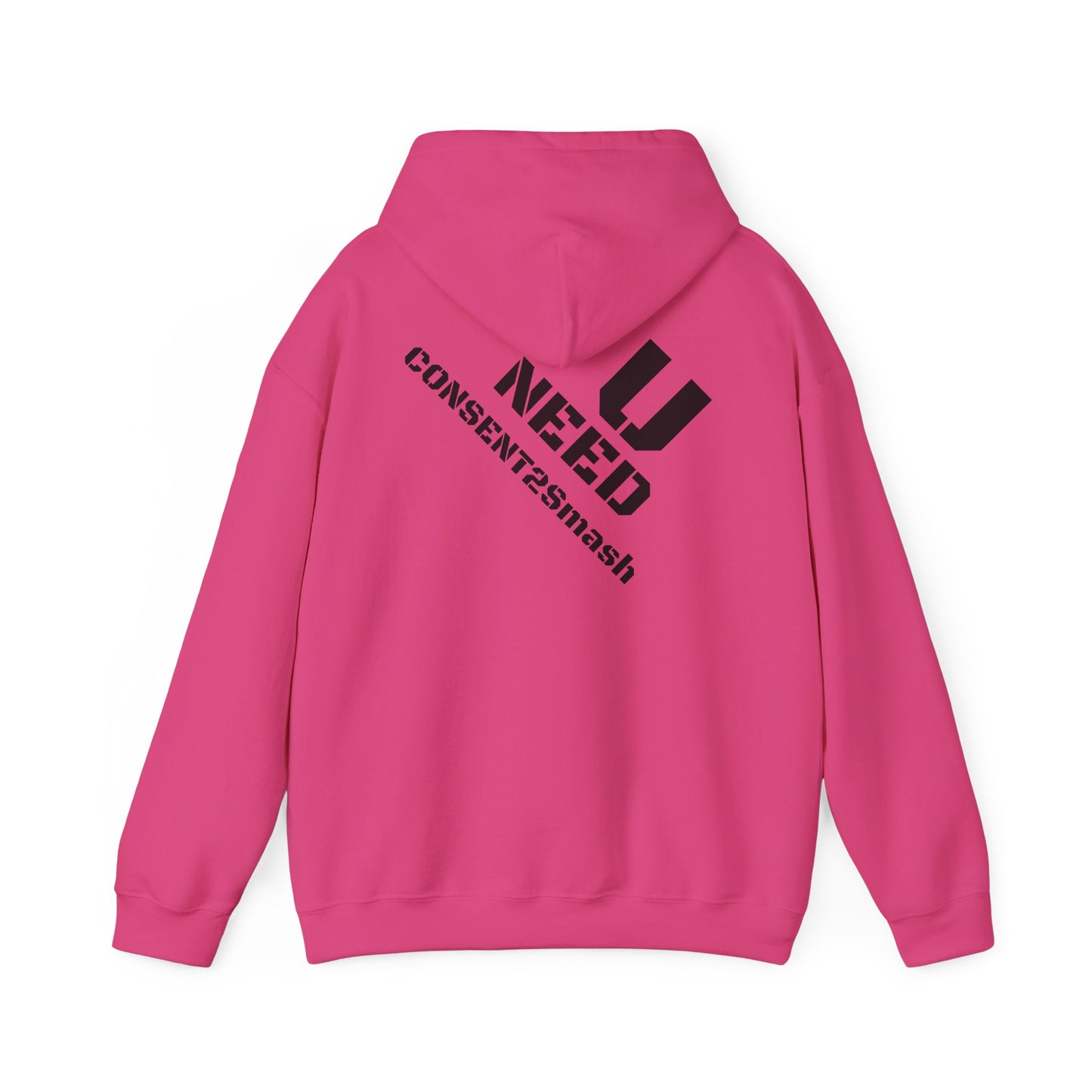 Consent to Smash Hoodie | Unisex Heavy Blend Sweater, Casual Wear, Gift for Gamers, Streetwear Hoodie, Unique Trendy Clothing